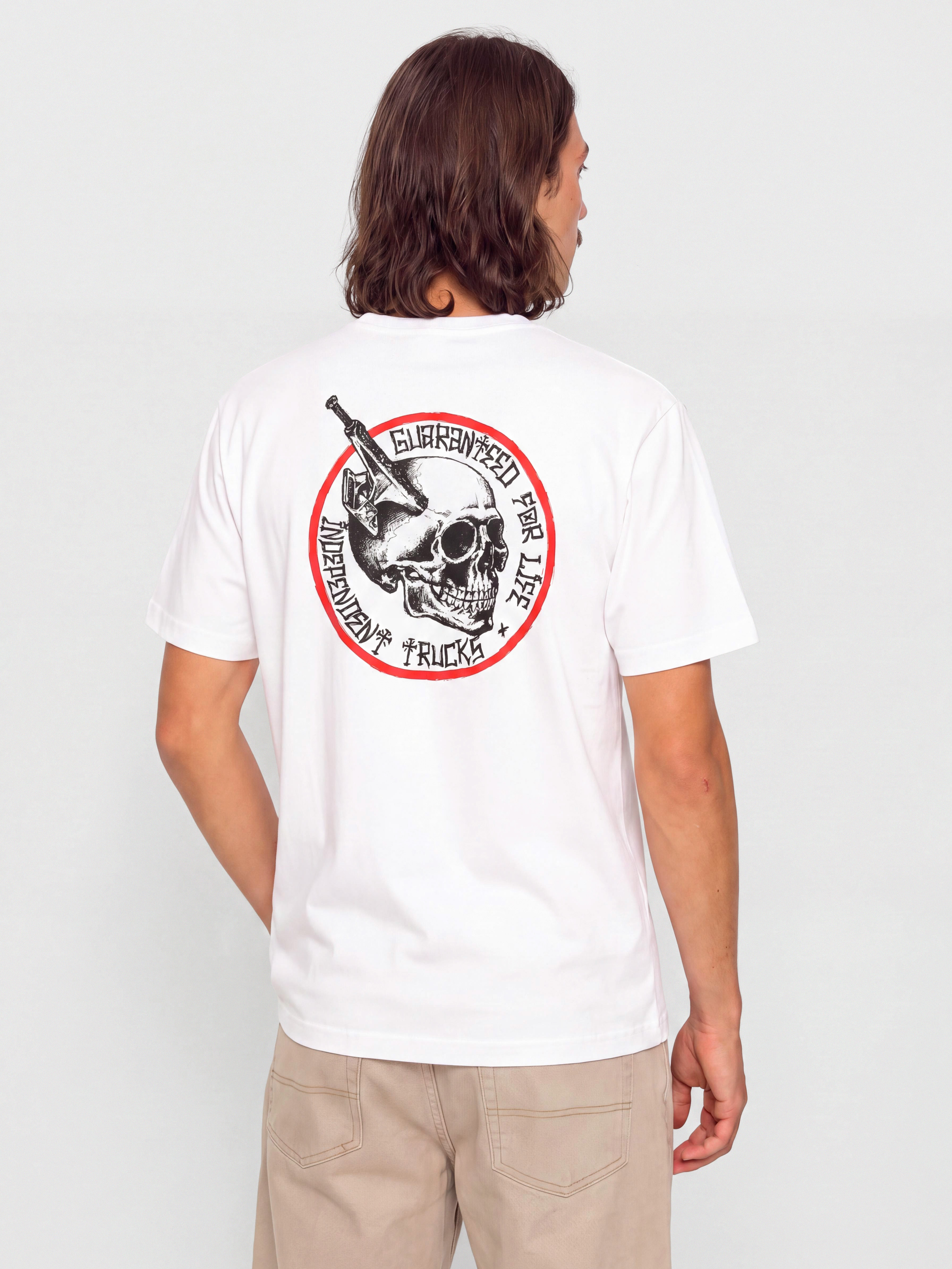 Tricou Independent Truck Head (white)