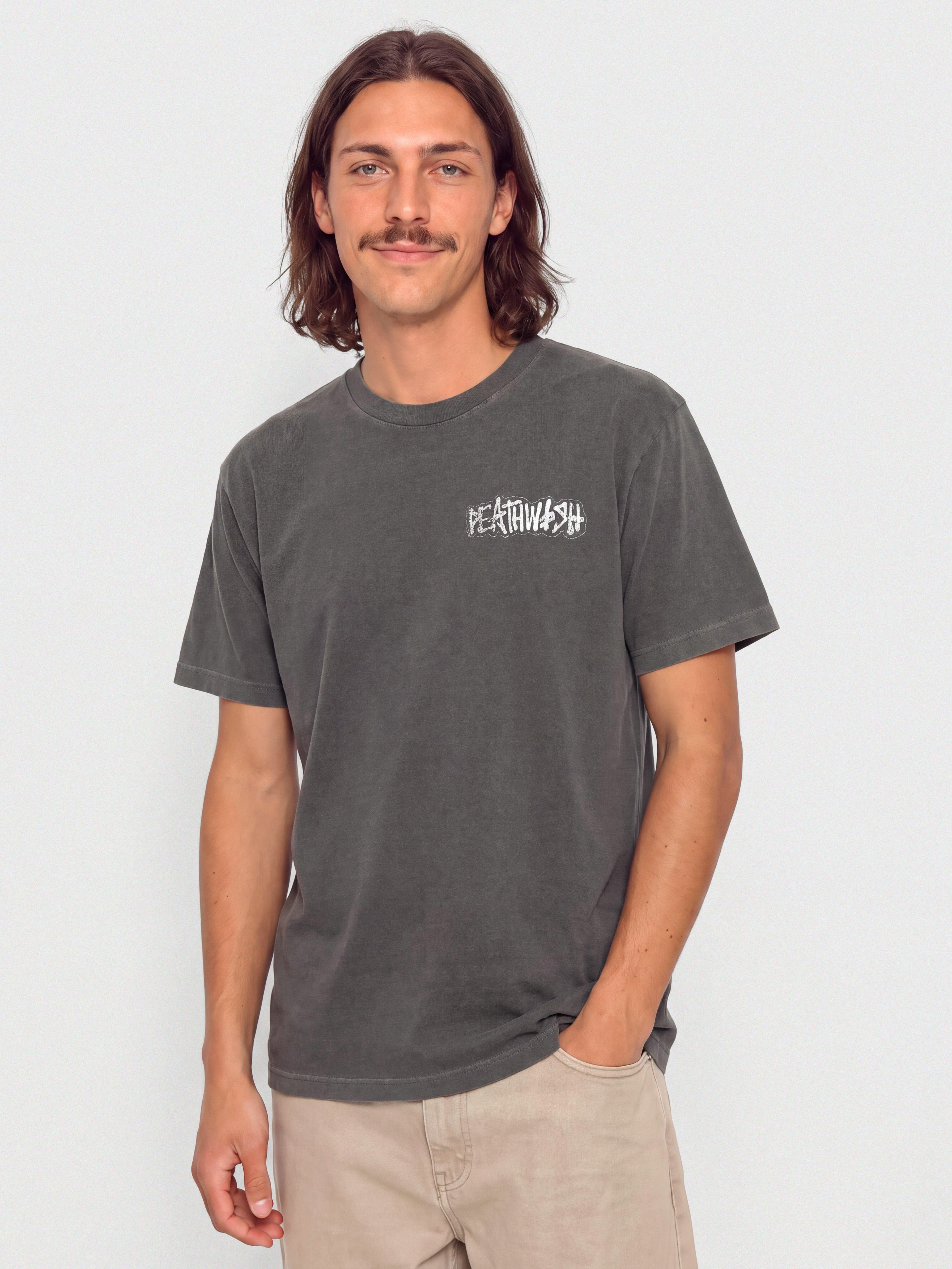 Tricou Deathwish Samborgini Reaper (garment dyed black)