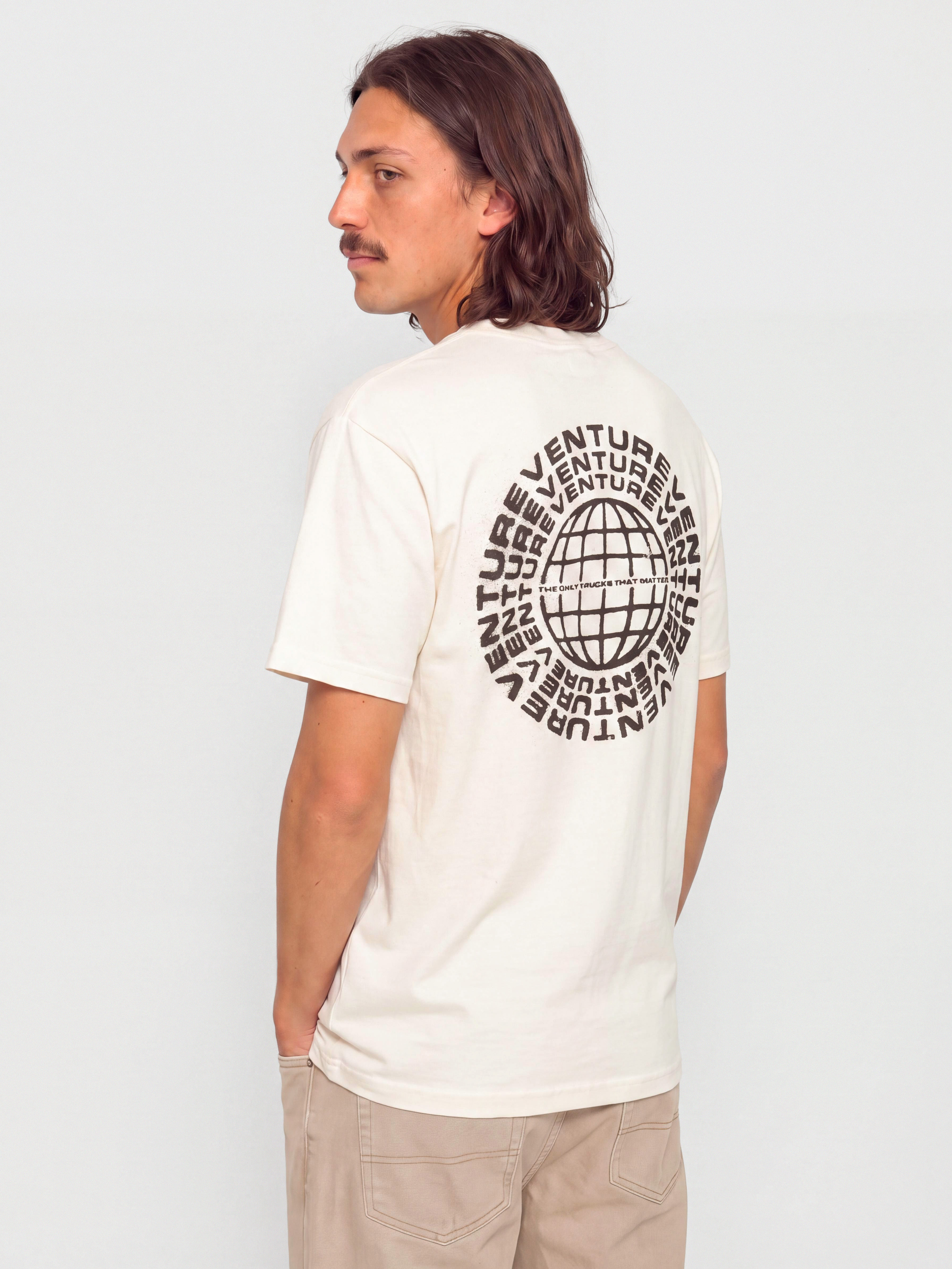 Tricou Venture Global (cream)