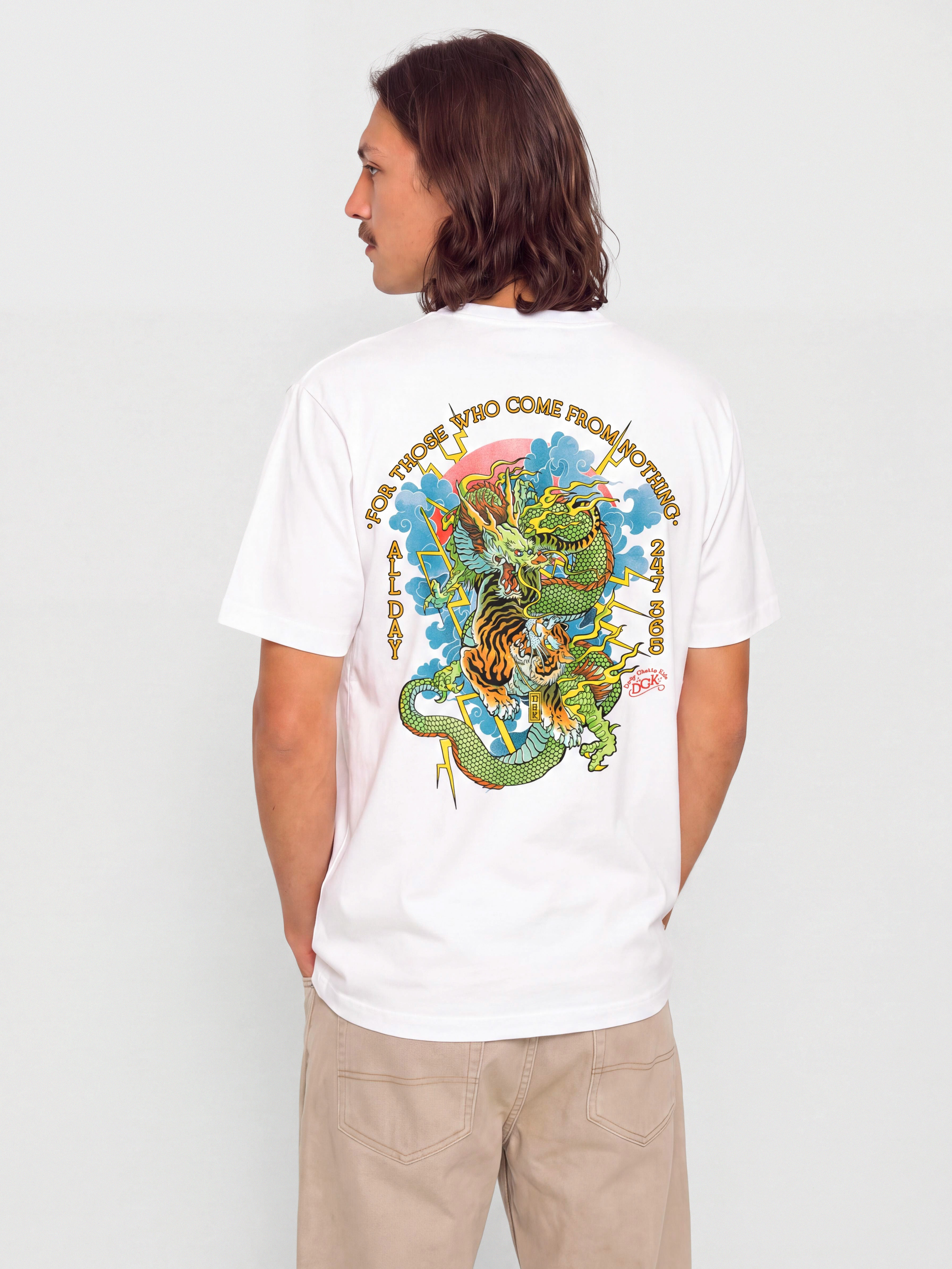 Tricou DGK Battle (white)