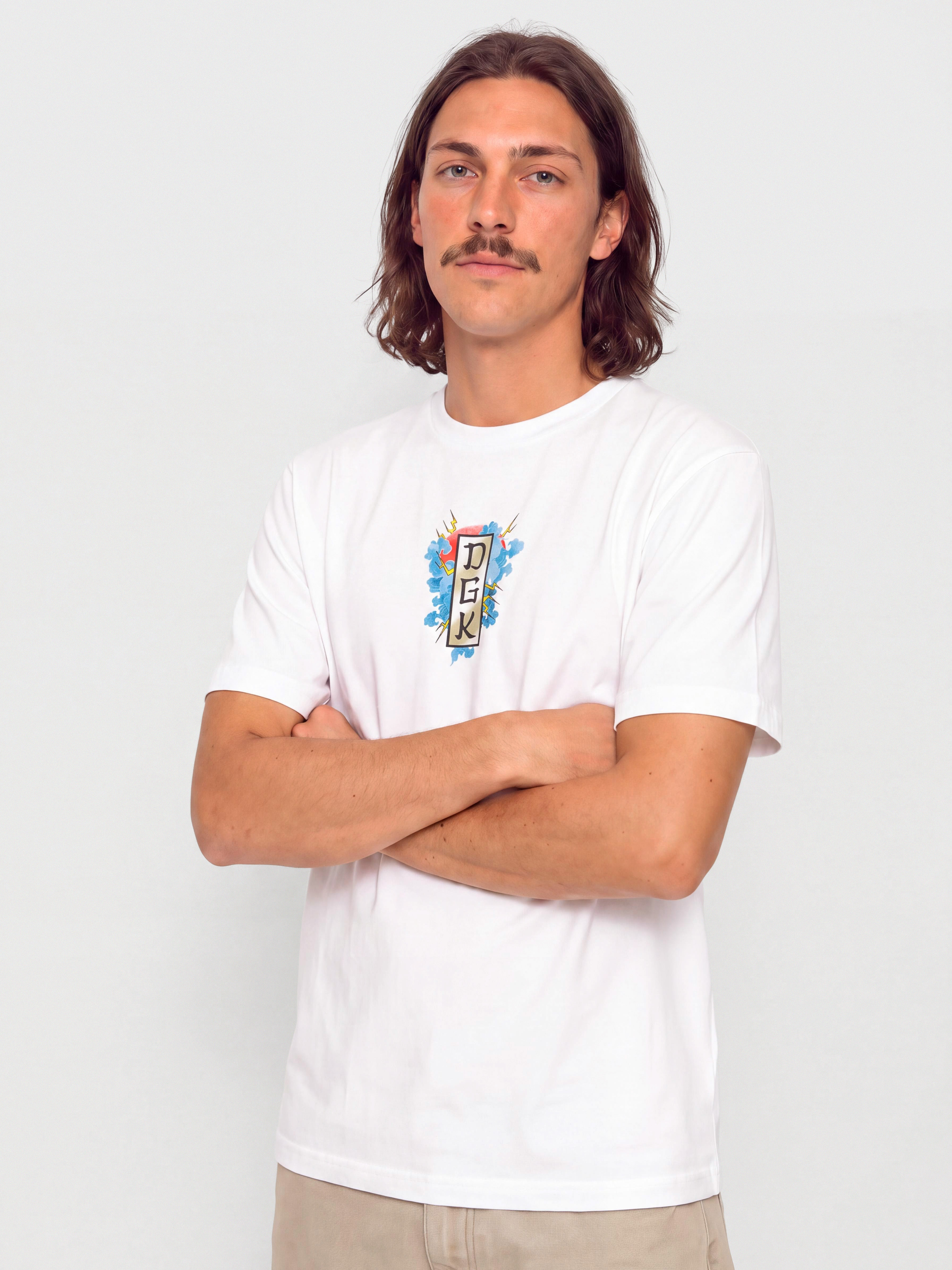 Tricou DGK Battle (white)