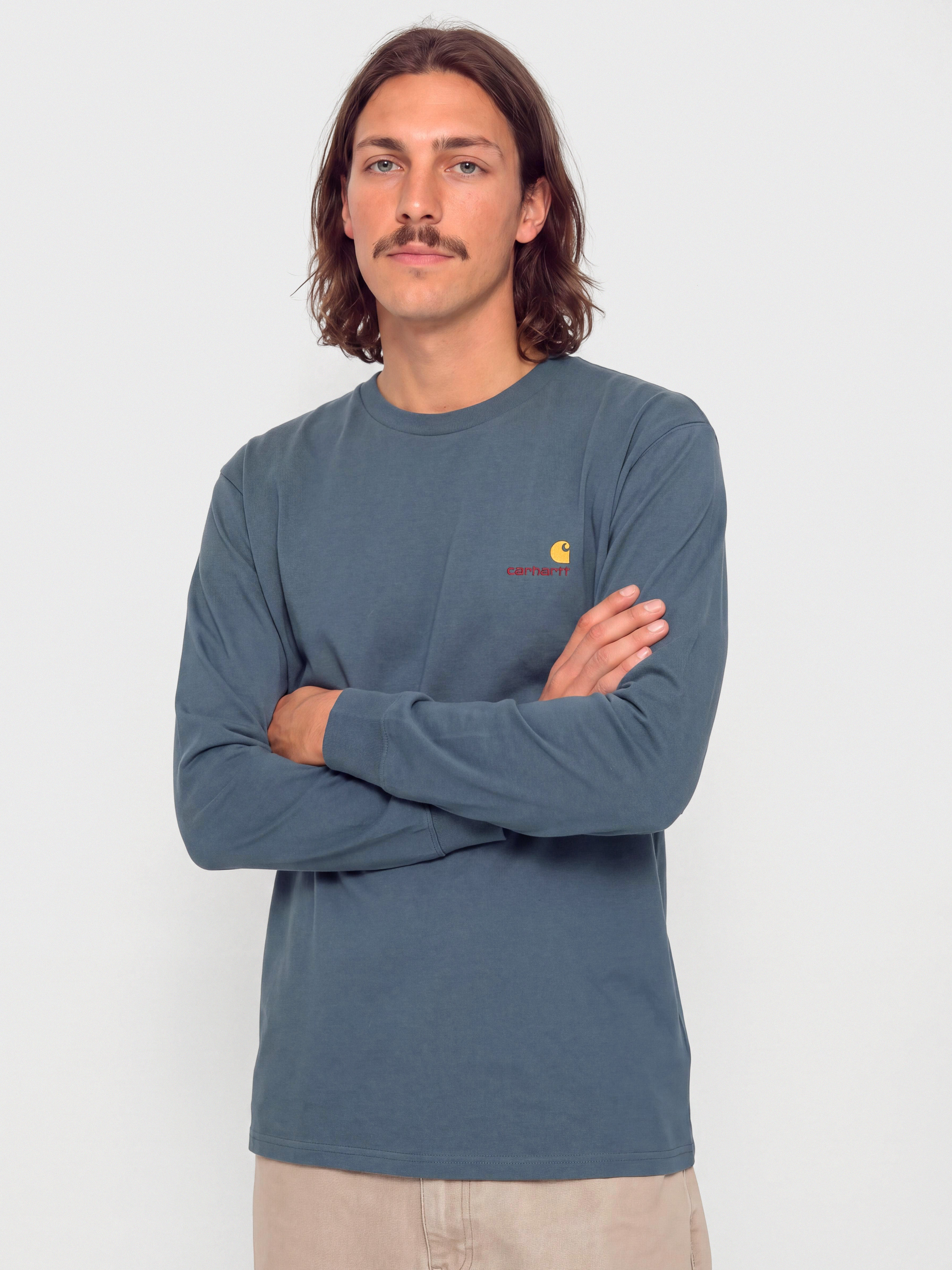 Longsleeve Carhartt WIP American Script