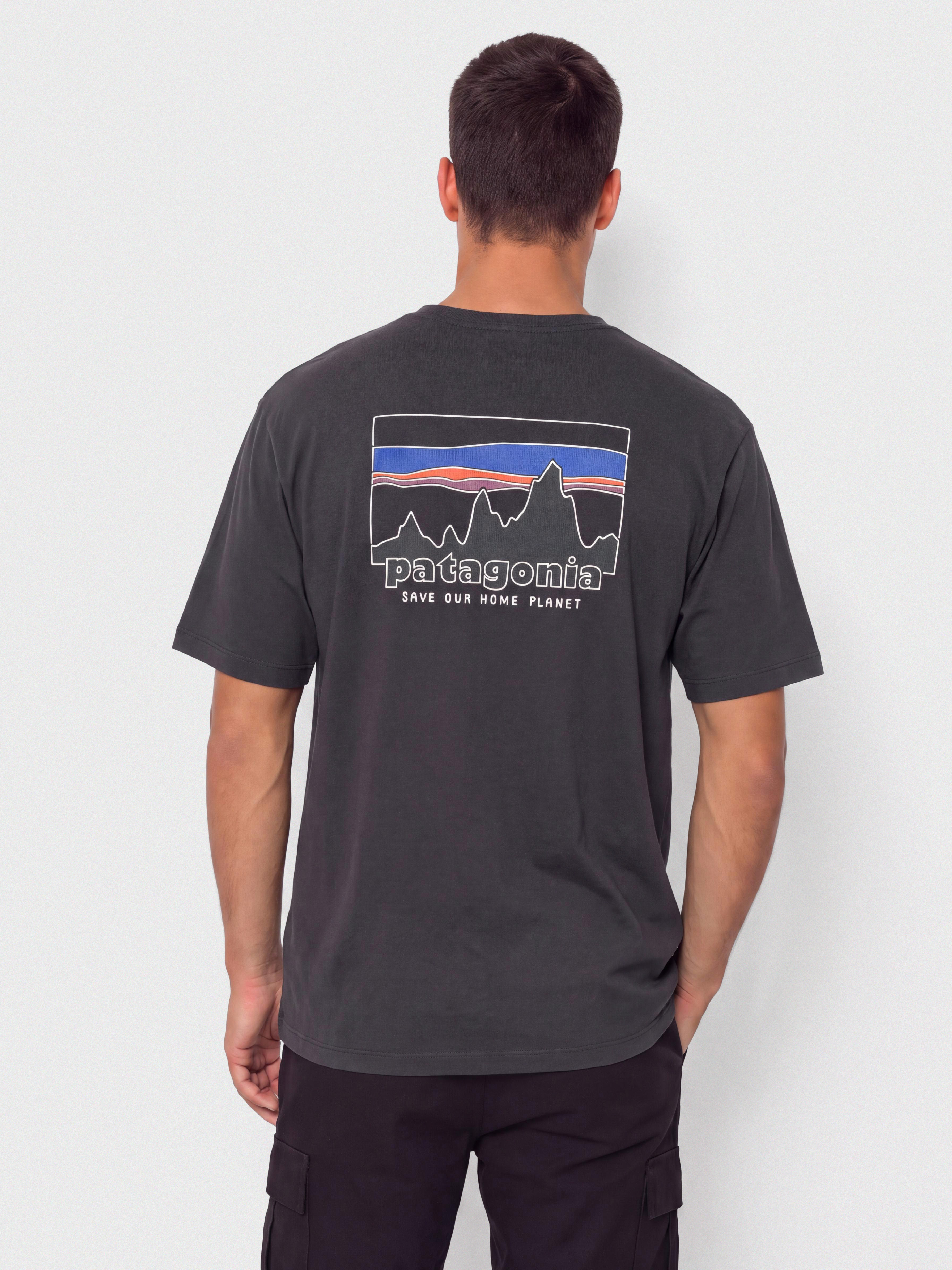 Tricou Patagonia 73 Skyline (ink black)