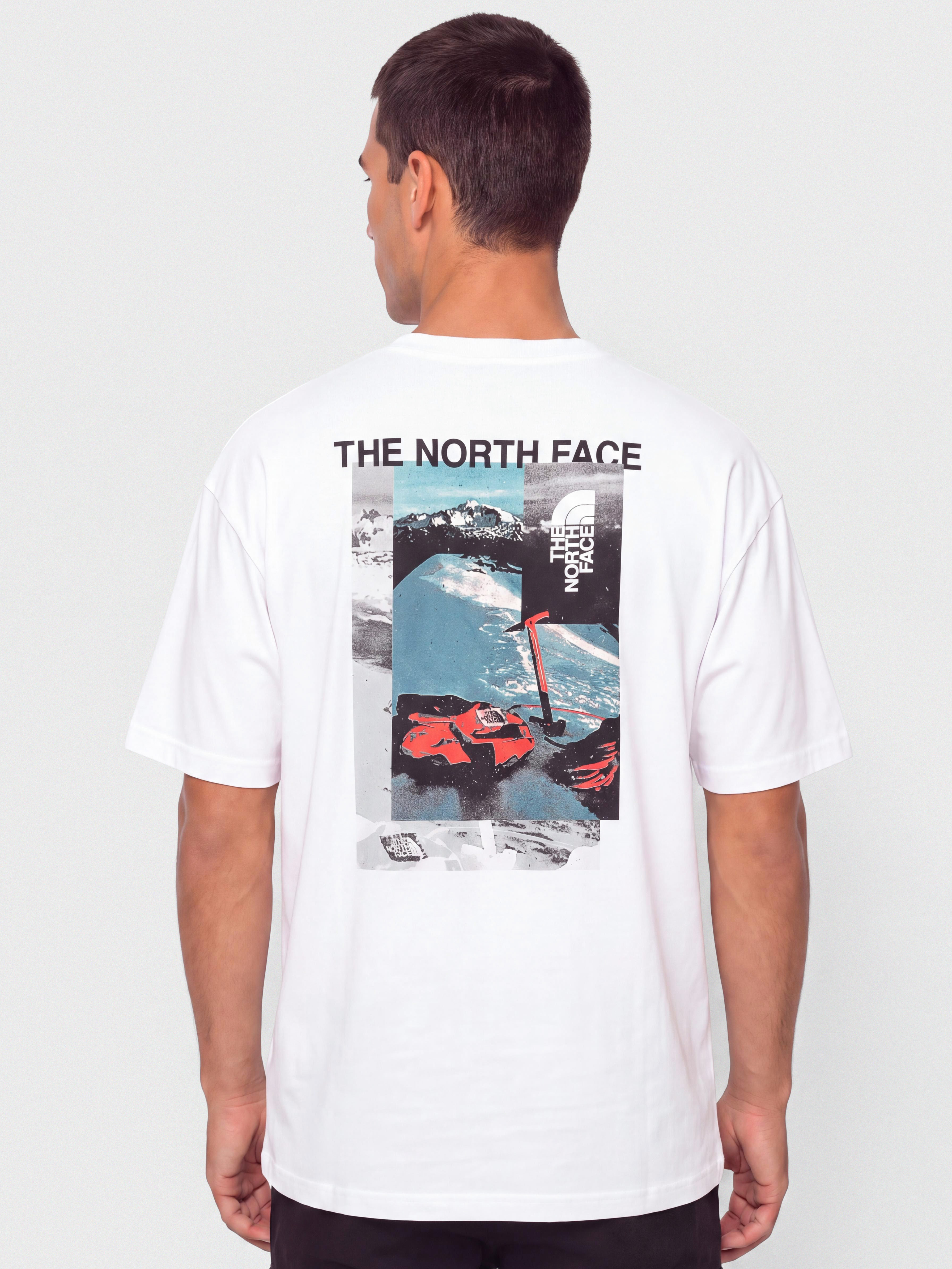 Tricou The North Face Apex '75 Collage Relaxed (tnf white)