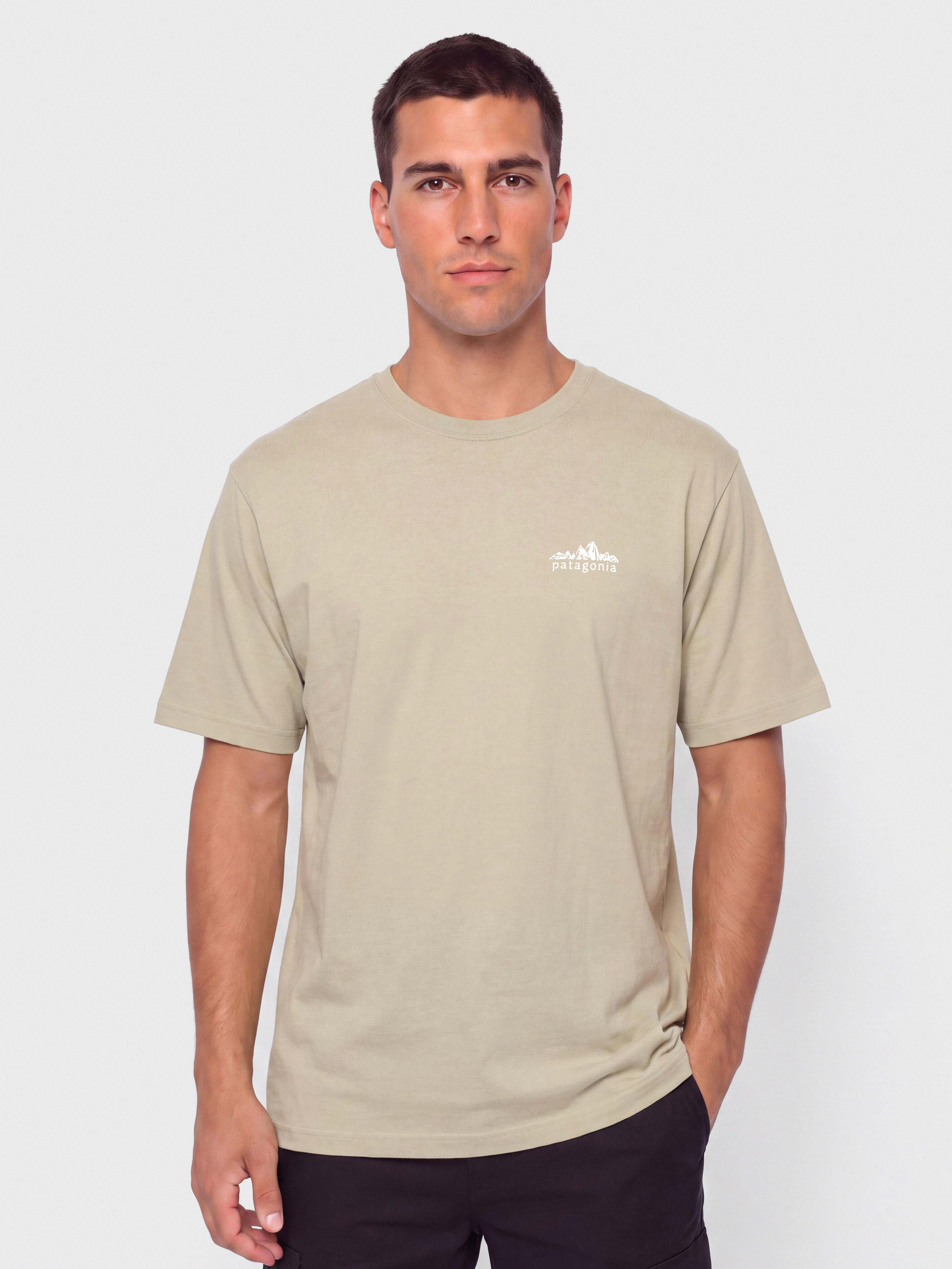 Tricou Patagonia Fitz Roy Foothills (weathered stone)