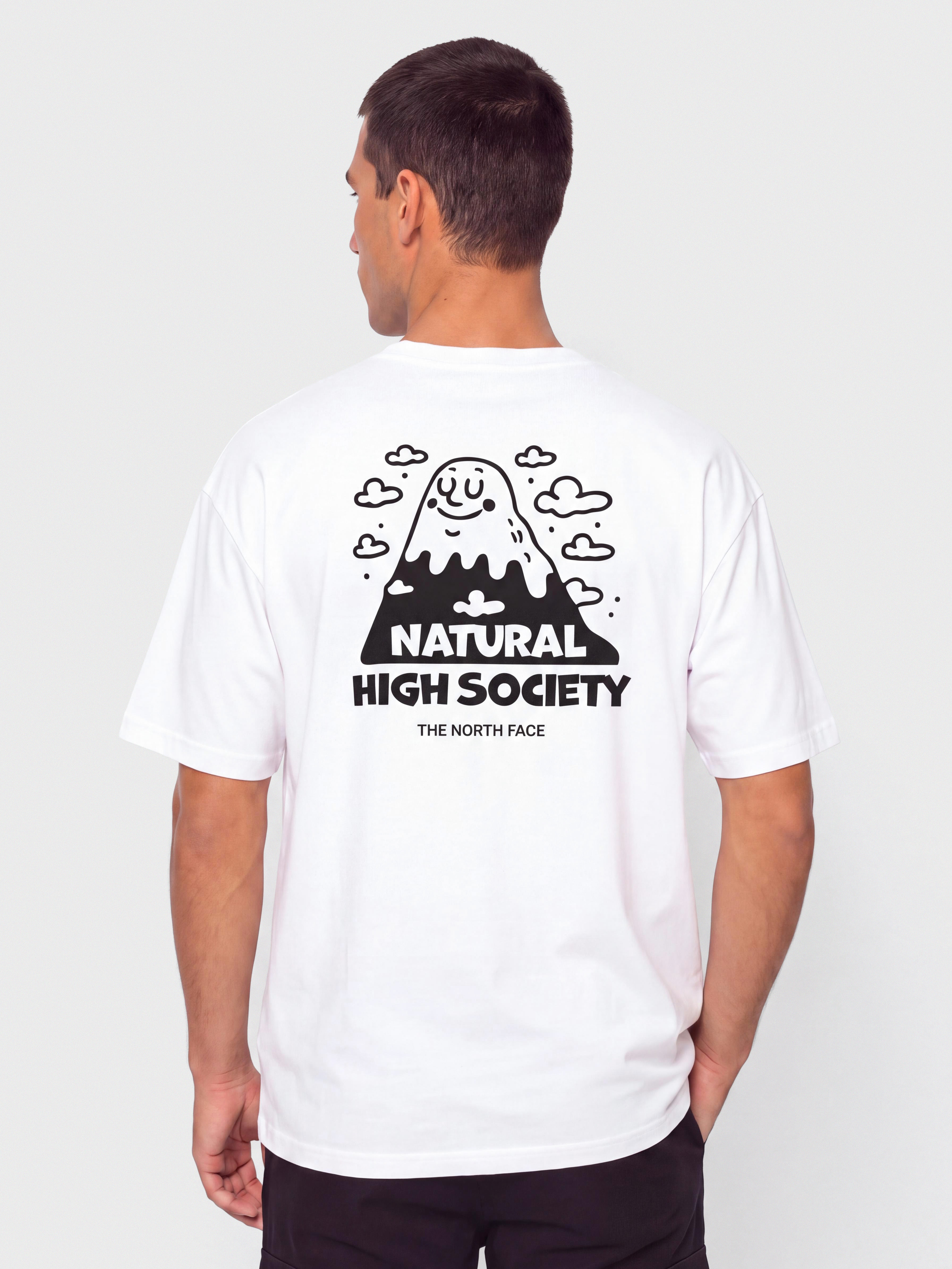 Tricou The North Face Nat High Society Relaxed (tnf white)