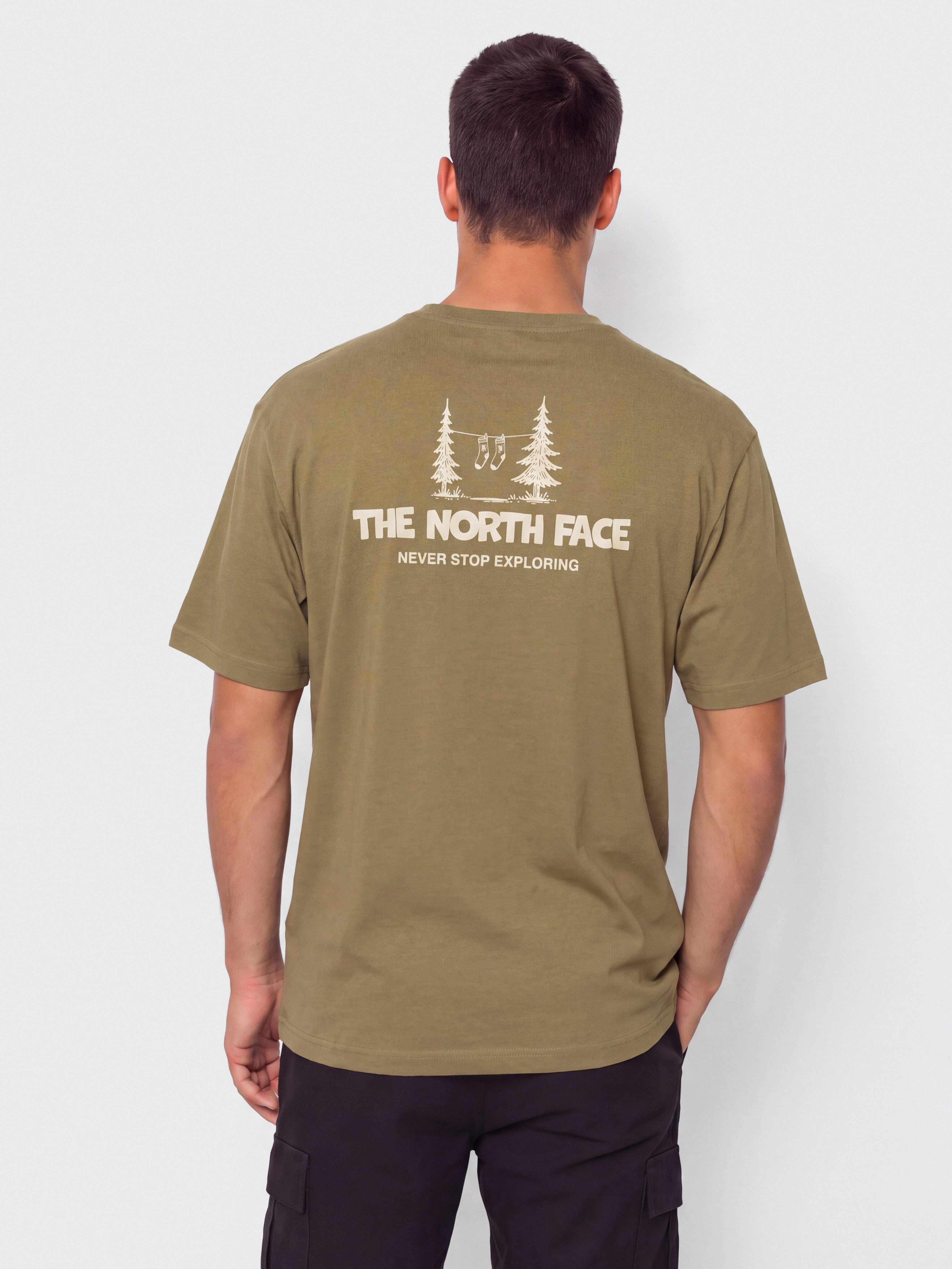 Tricou The North Face Camping Relaxed (cedar)