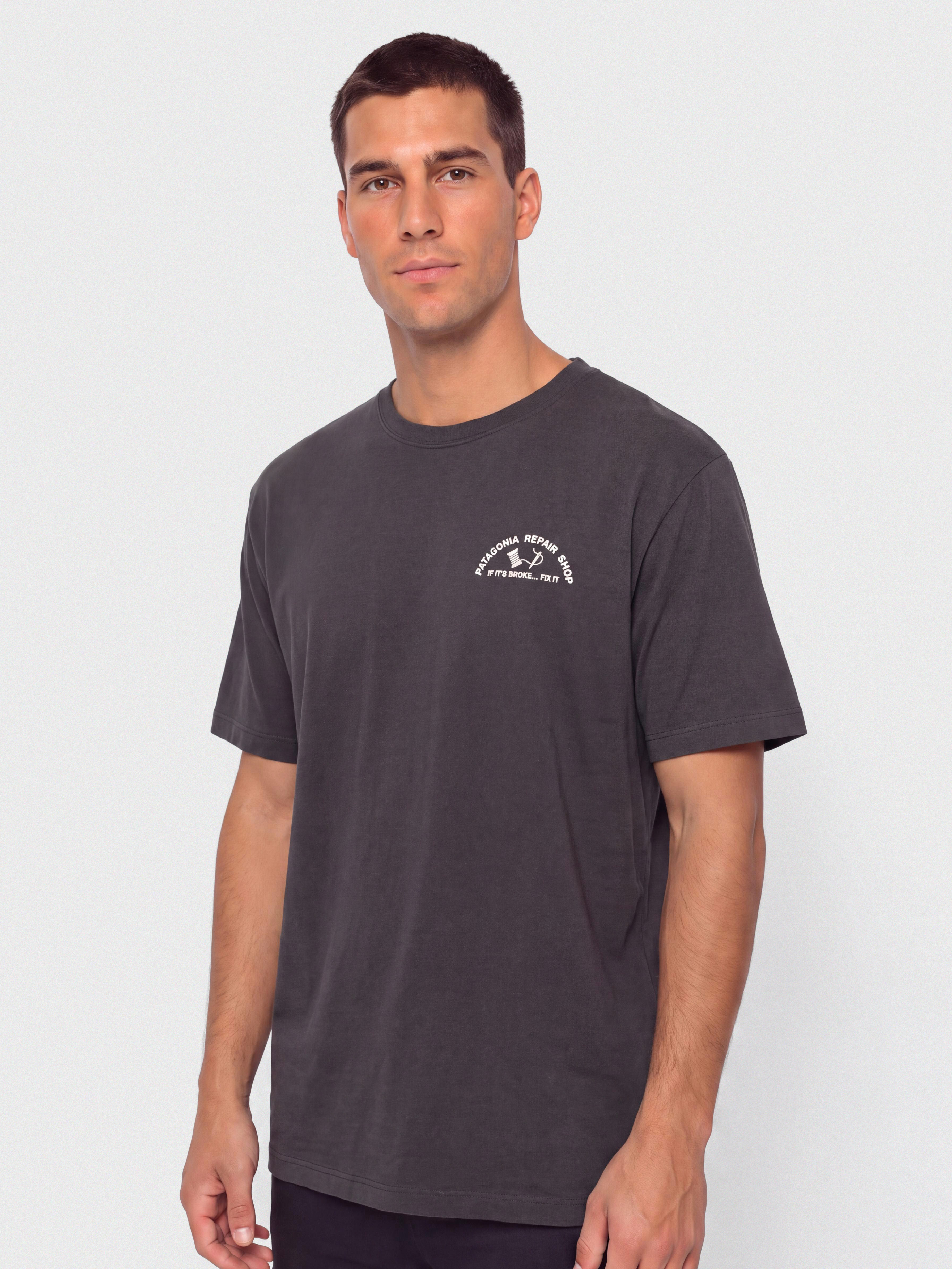 Tricou Patagonia Repair Shop (ink black)