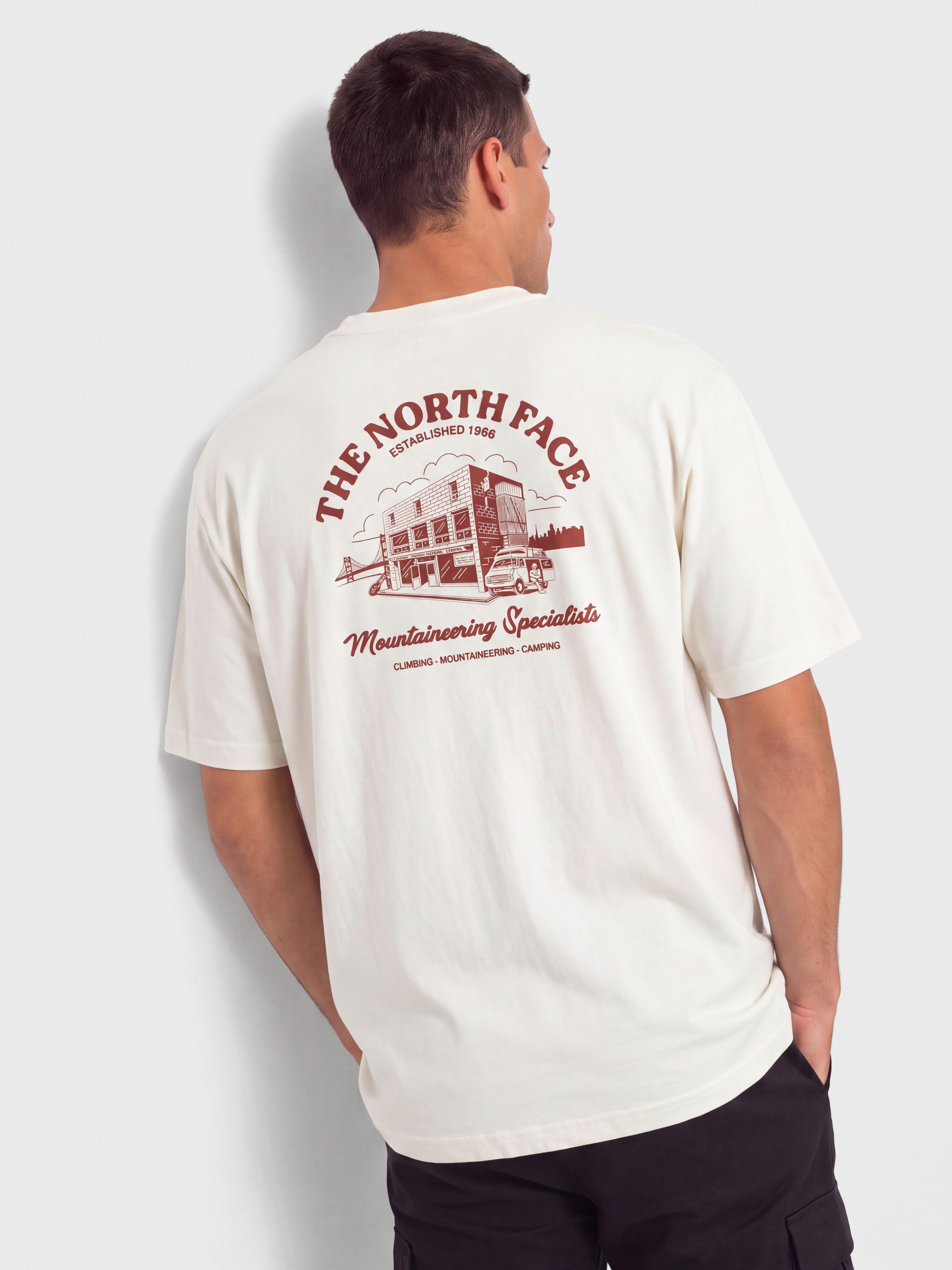 Tricou The North Face Og Store Relaxed (white dune)