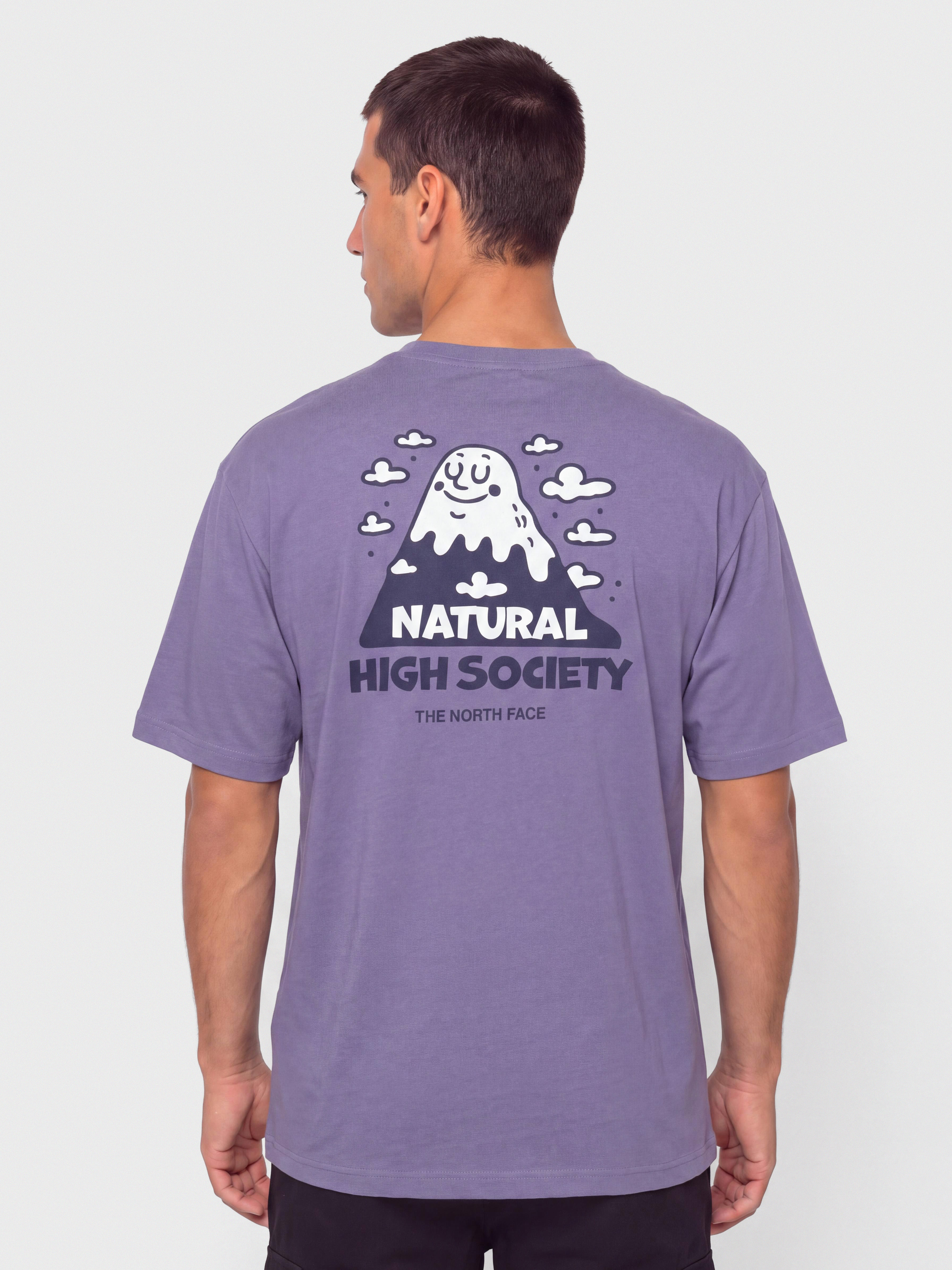 Tricou The North Face Nat High Society Relaxed (grounded plum)