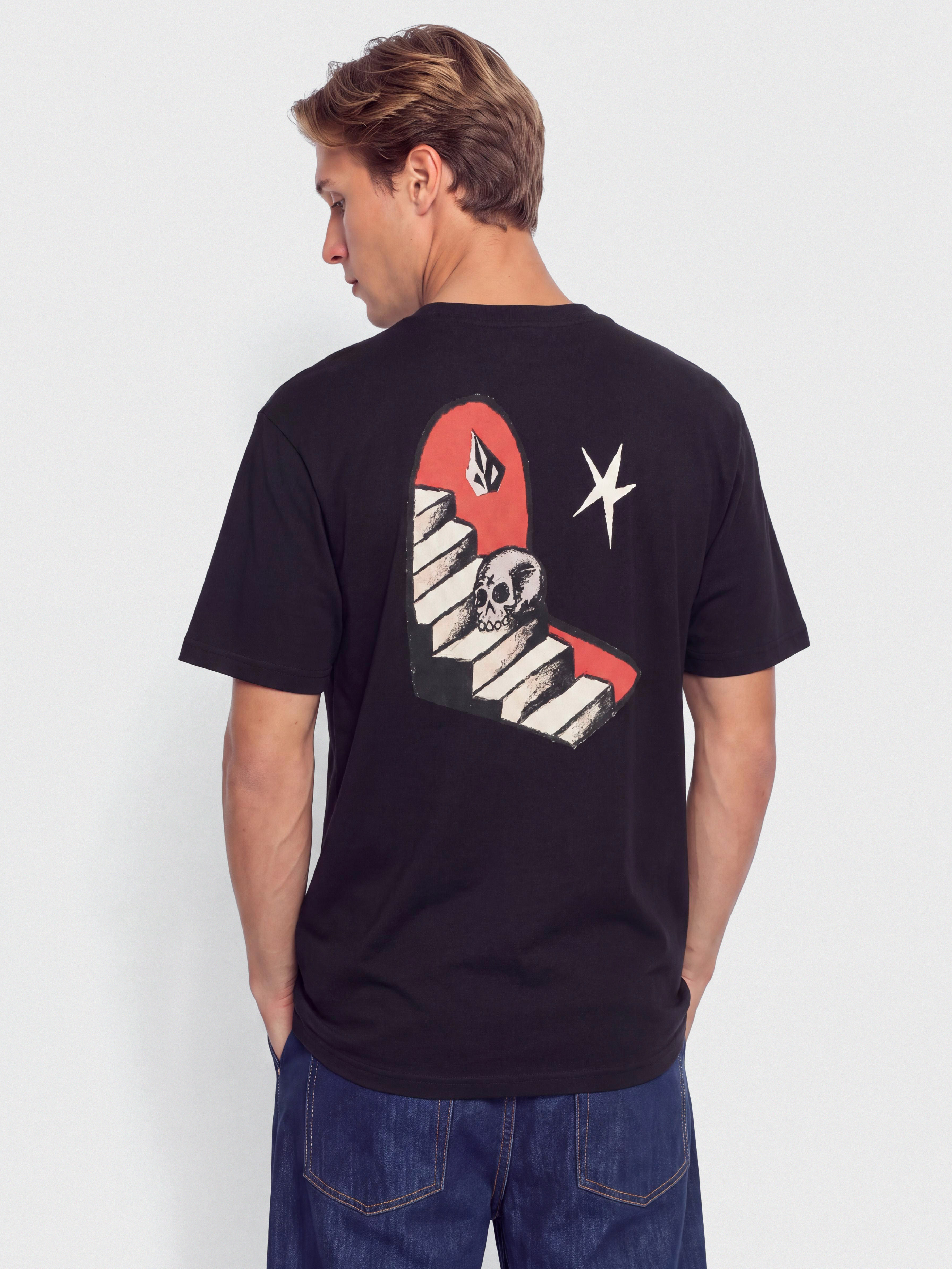 Tricou Volcom Fa Seth Conboy Lse (black)