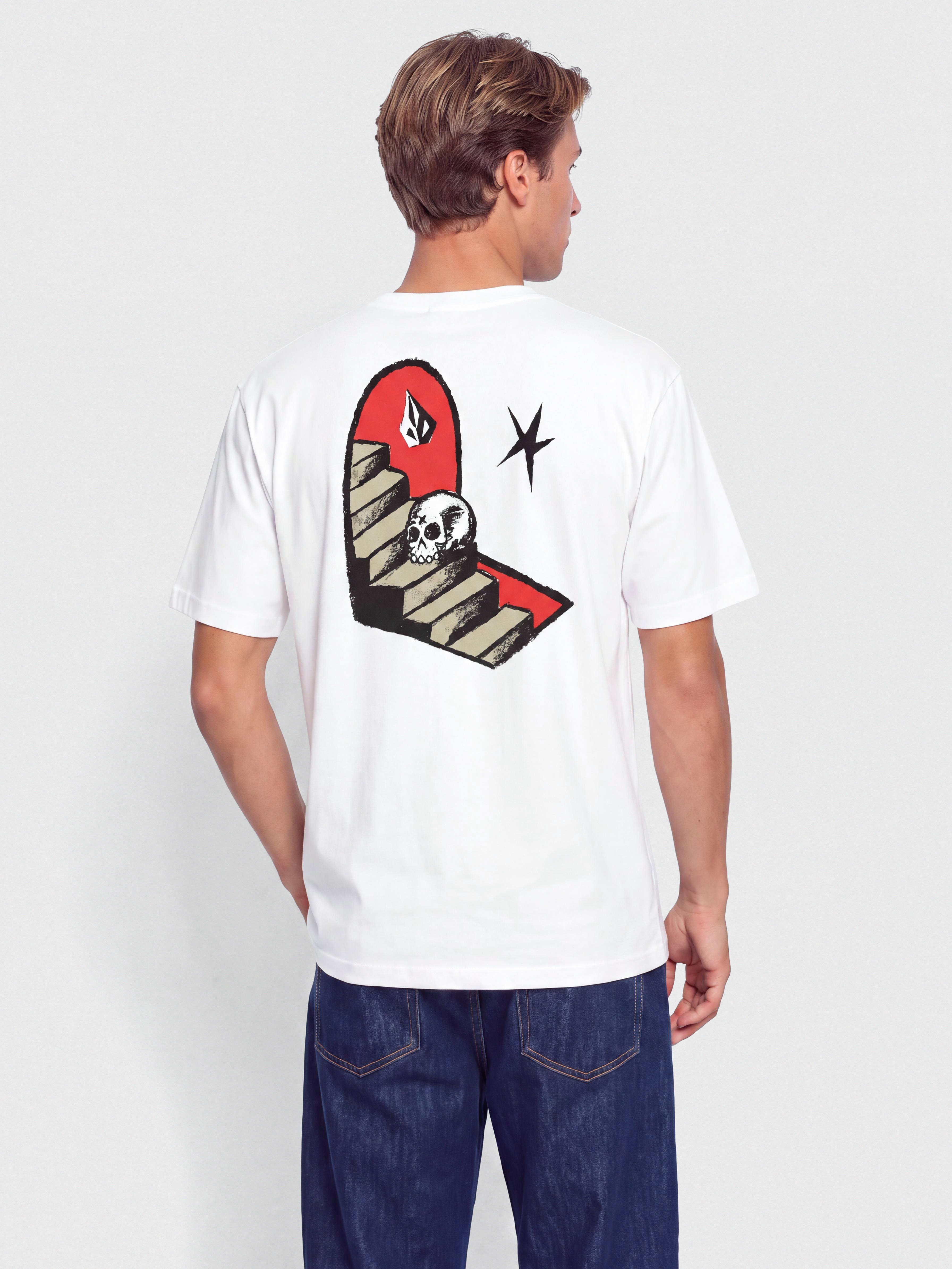 Tricou Volcom Fa Seth Conboy Lse (white)