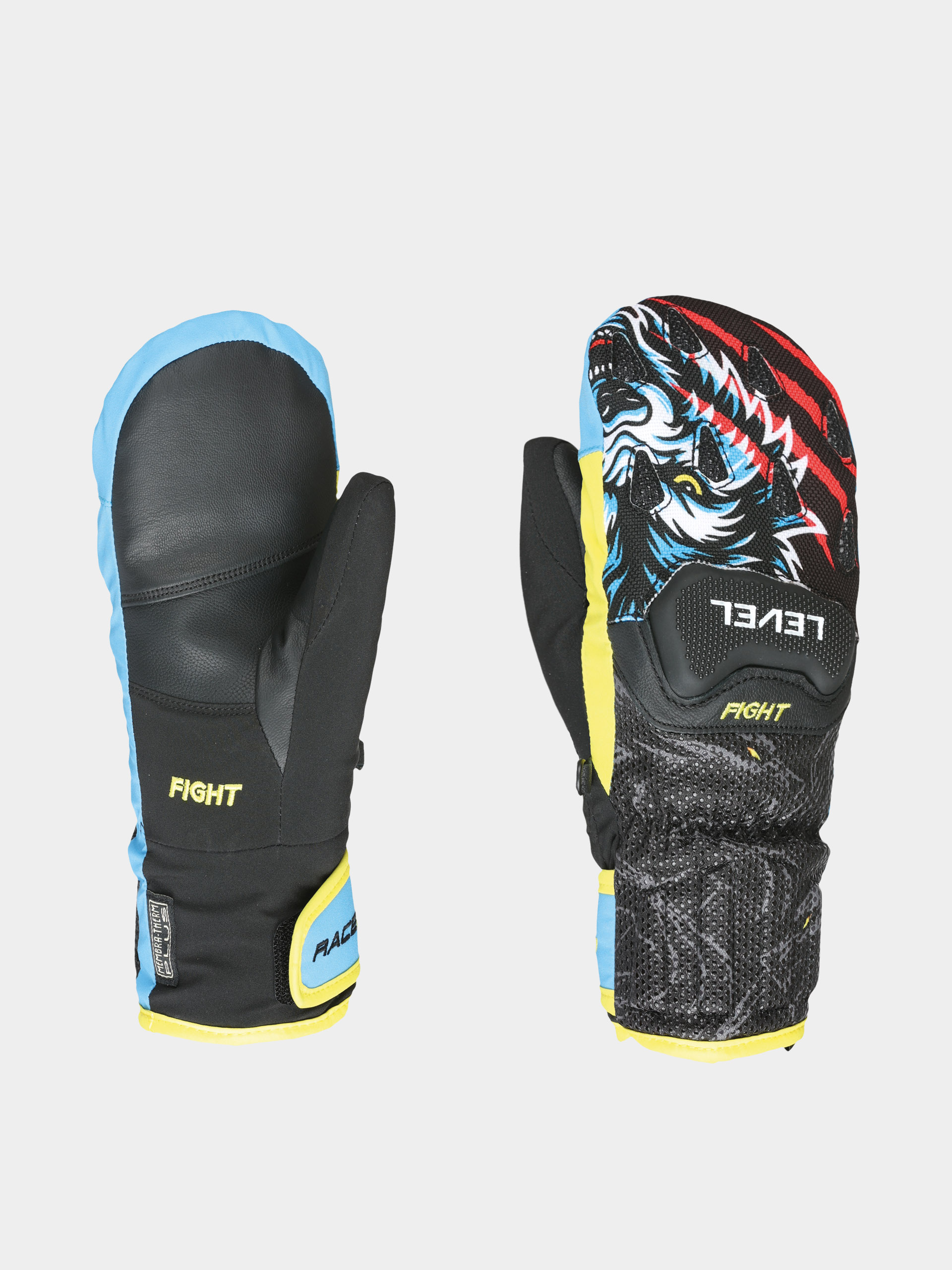 Mănuși Level Race Jr Mitt JR (black yellow)