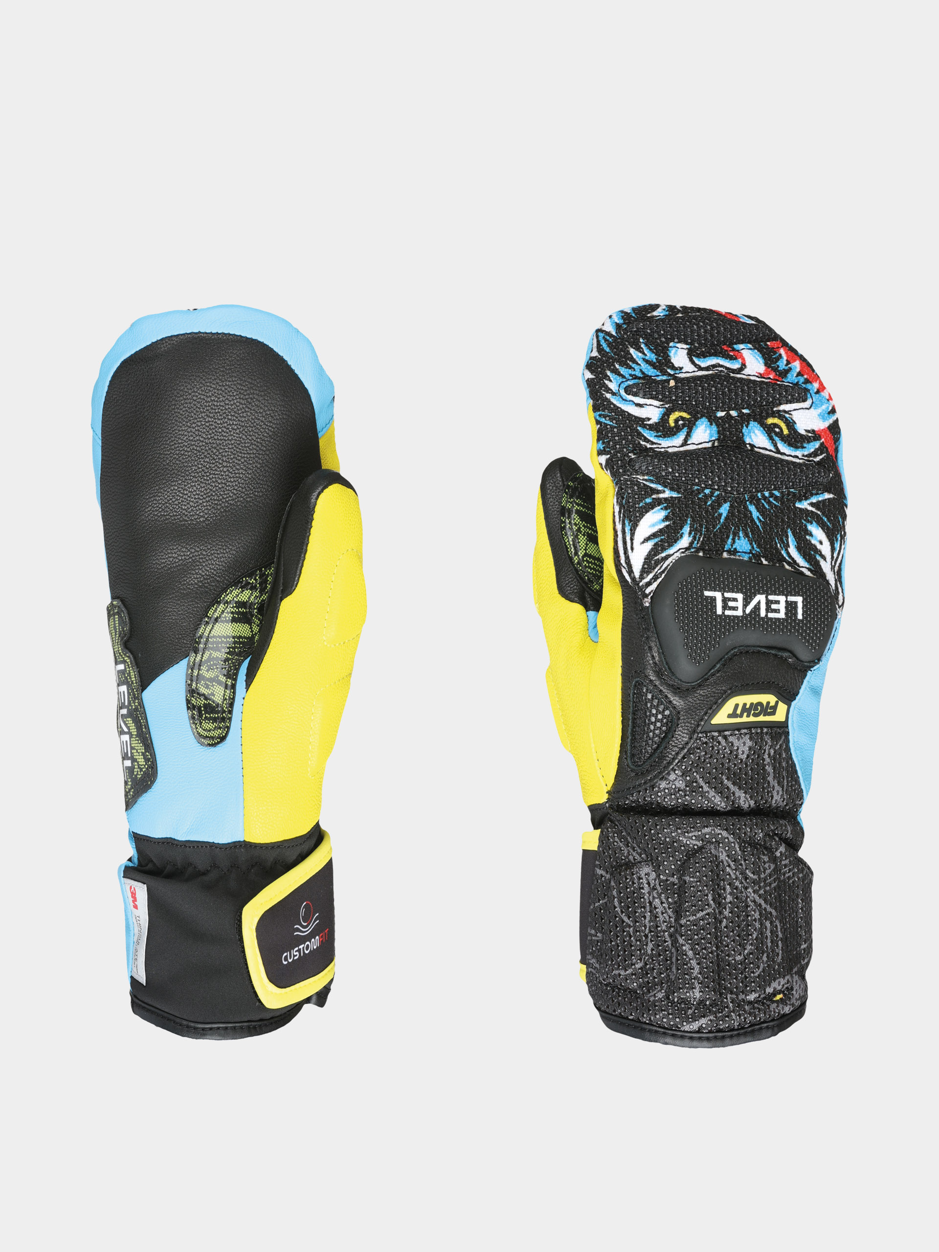 Mu0103nuu0219i Level Sq Jr Cf Mitt JR (yellow blue)