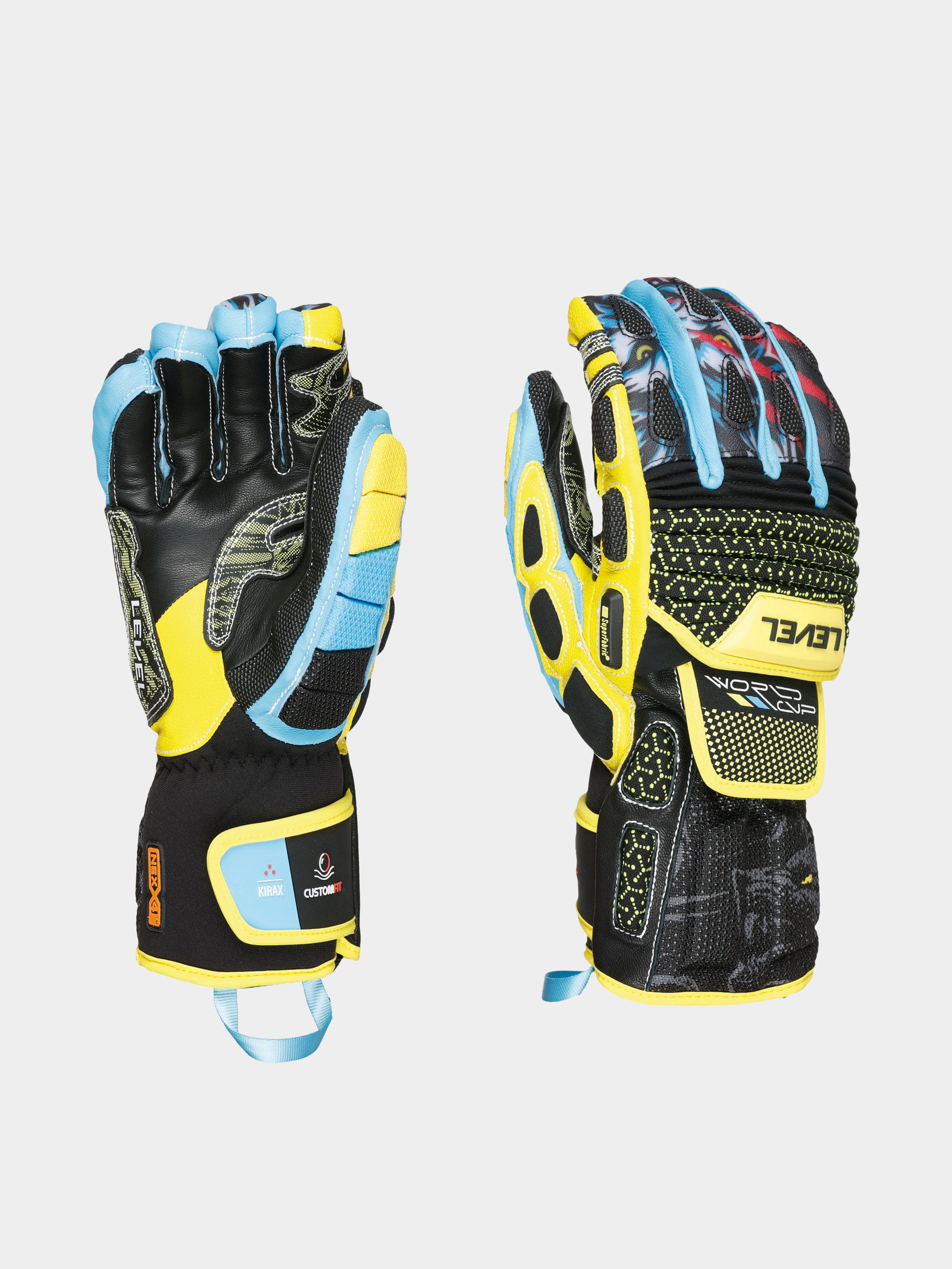 Mănuși Level Worldcup Cf (yellow blue)
