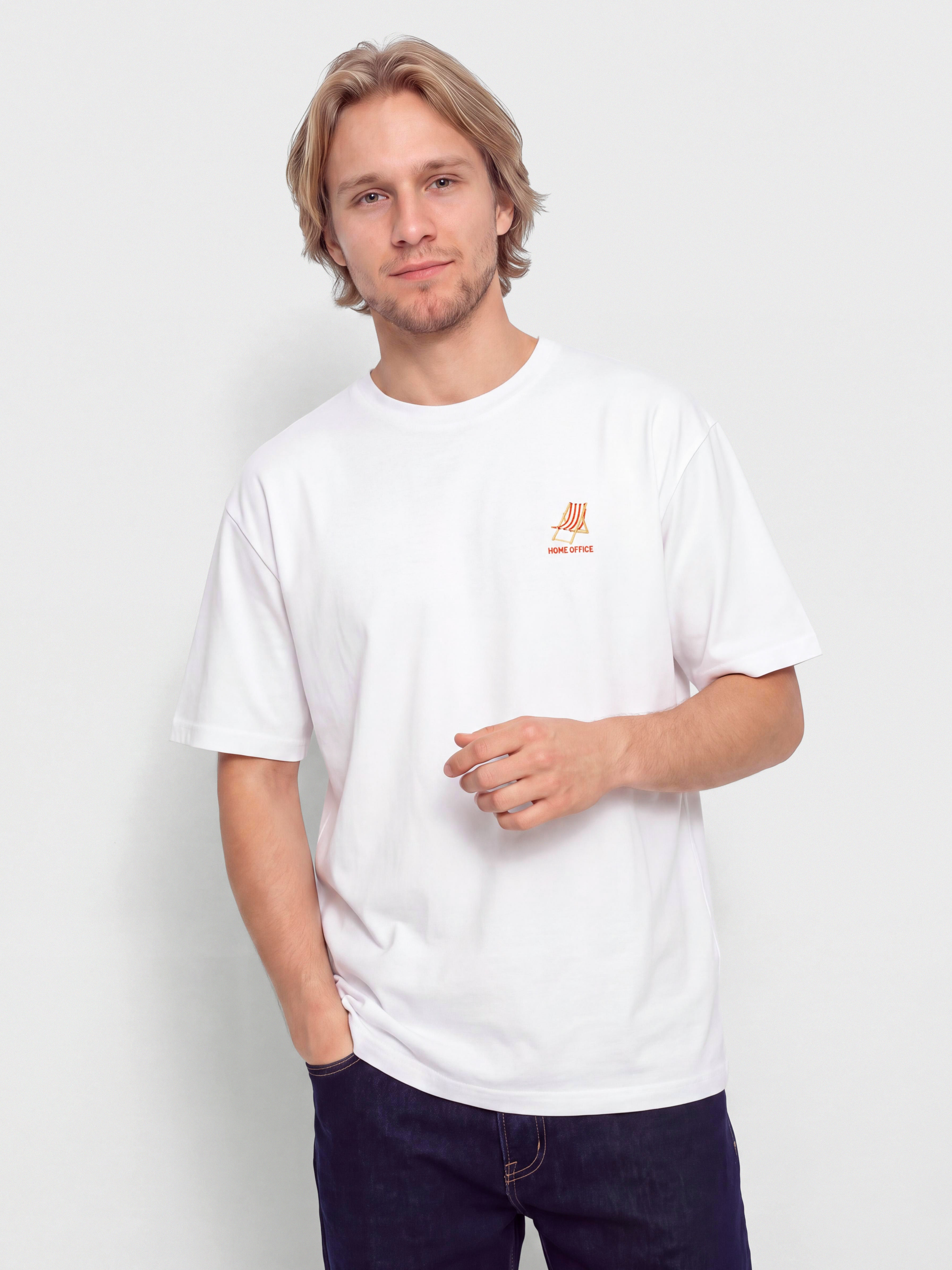 Tricou Iriedaily Homeoffice (white)
