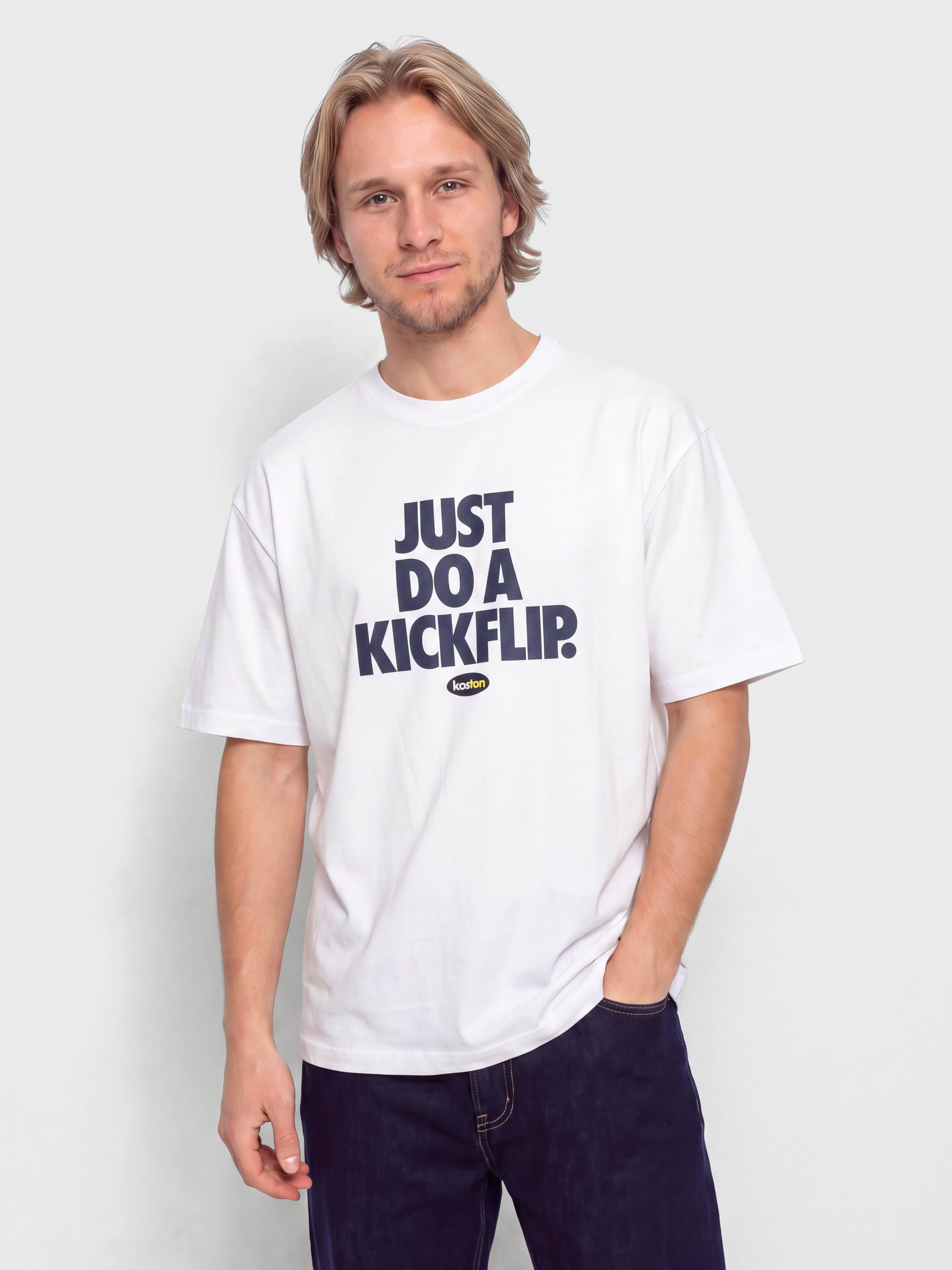 Tricou Nike SB M90 Koston (white)