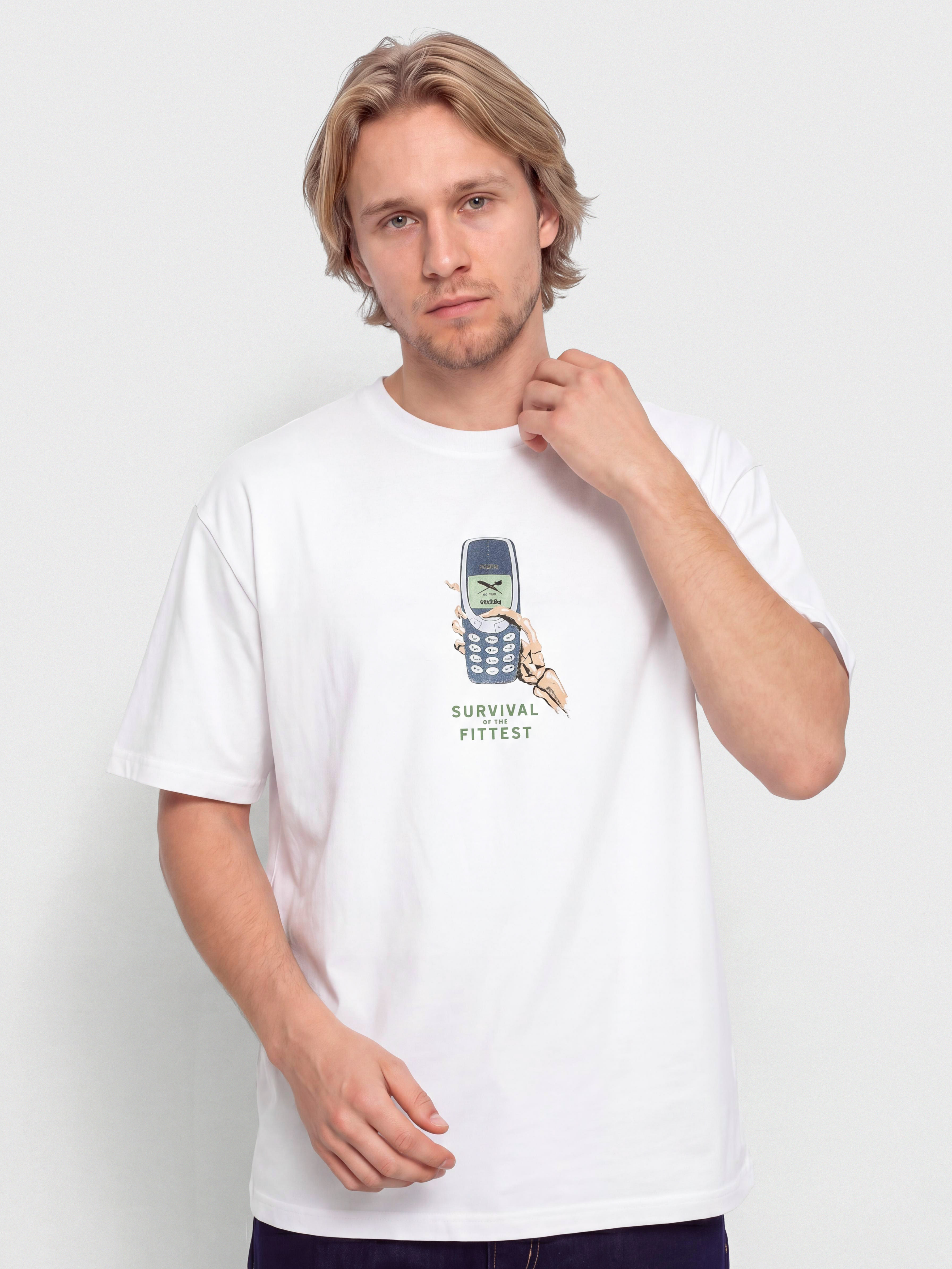 Tricou Iriedaily The Fittest (white)