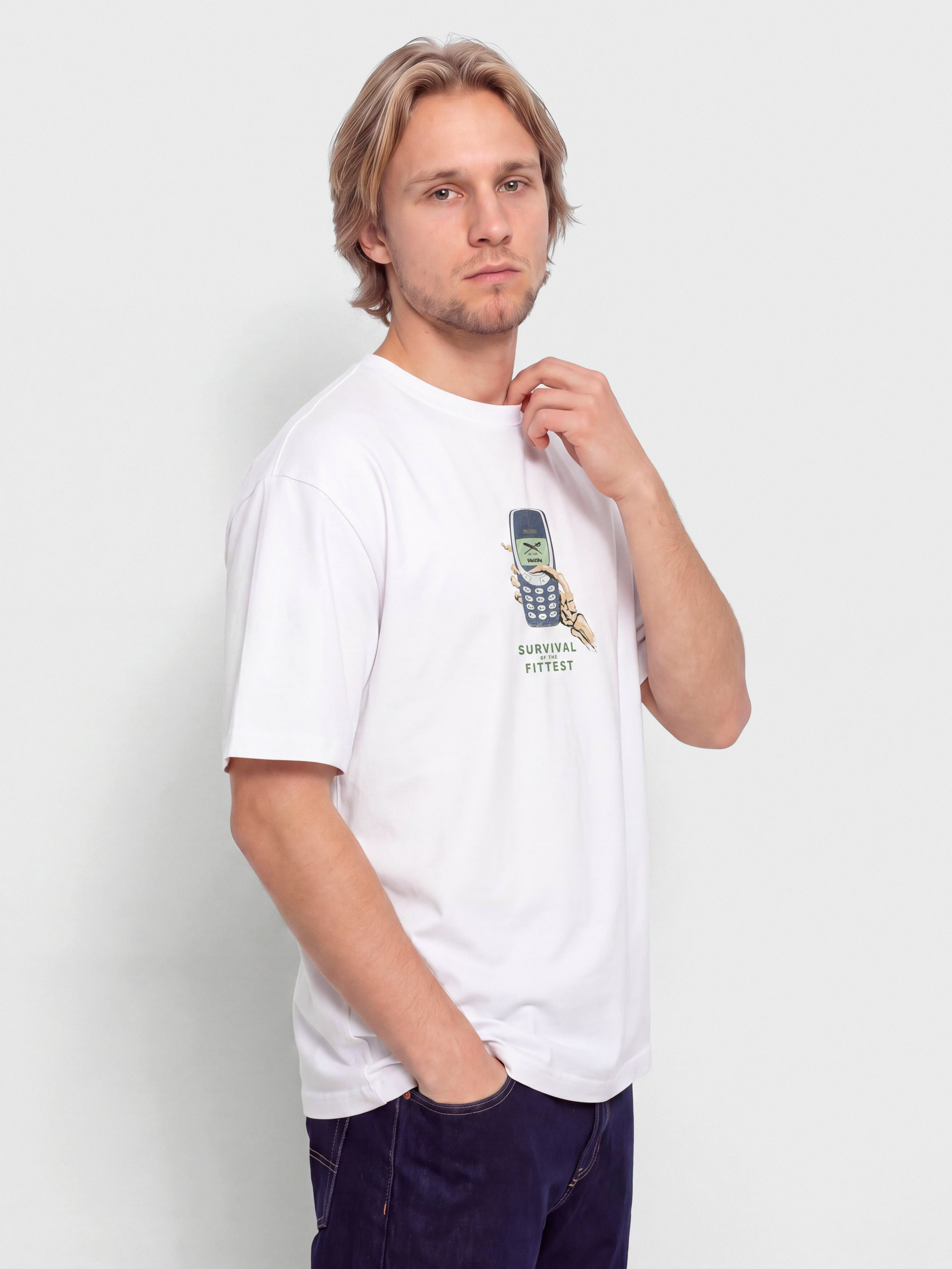 Tricou Iriedaily The Fittest (white)