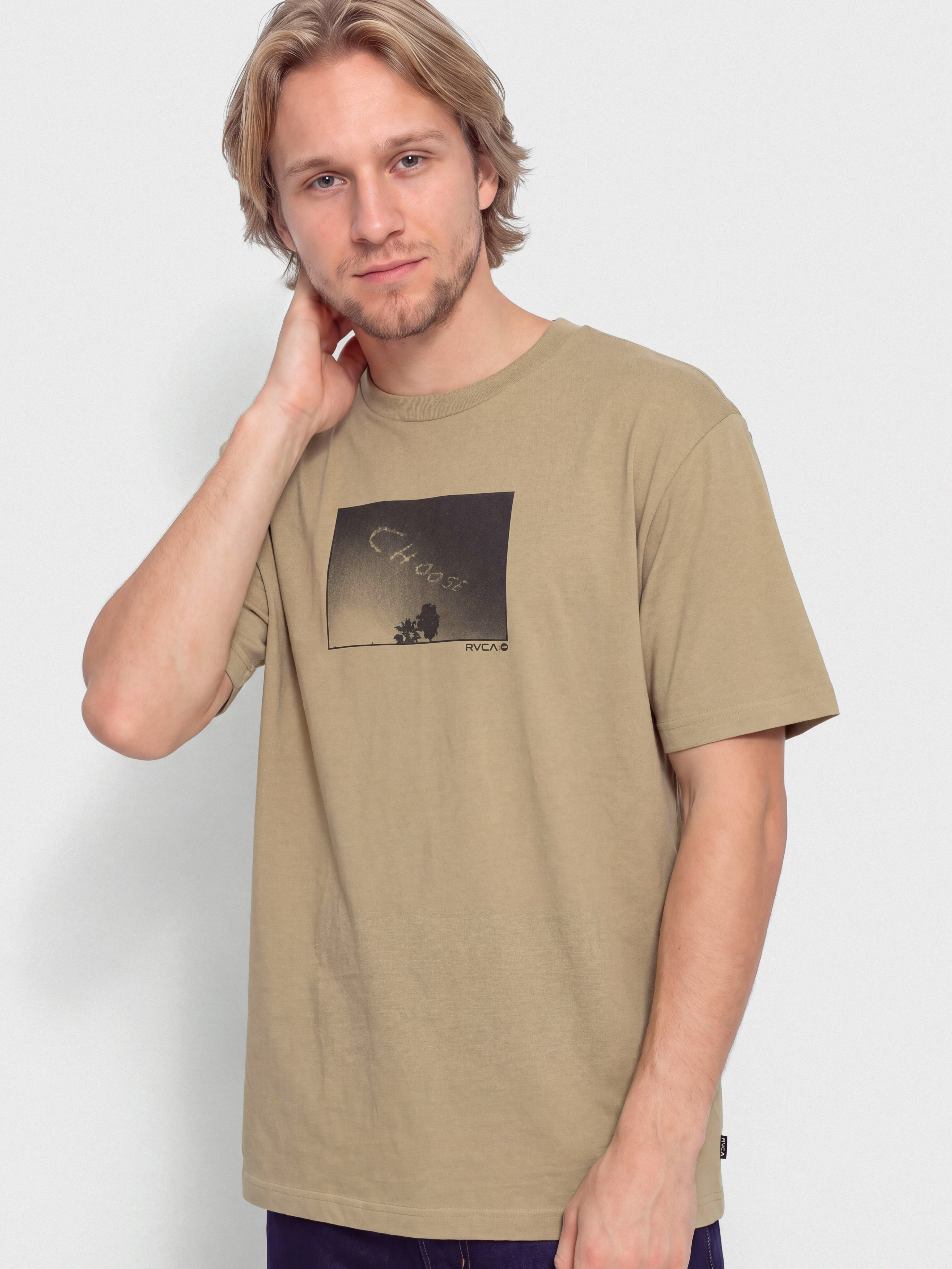 Tricou RVCA Choose (tobacco)