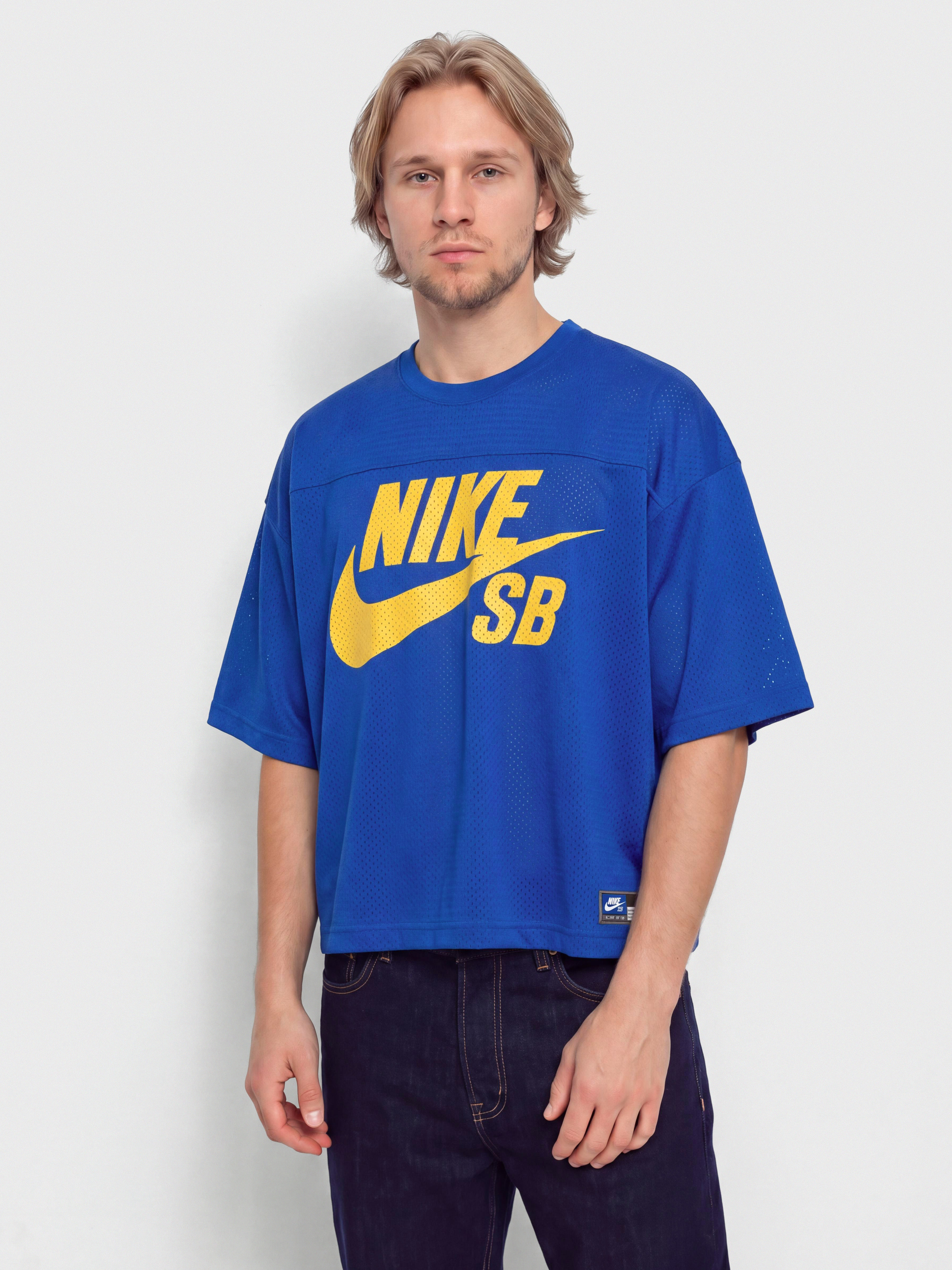 Tricou Nike SB Gfx Mesh (game royal)