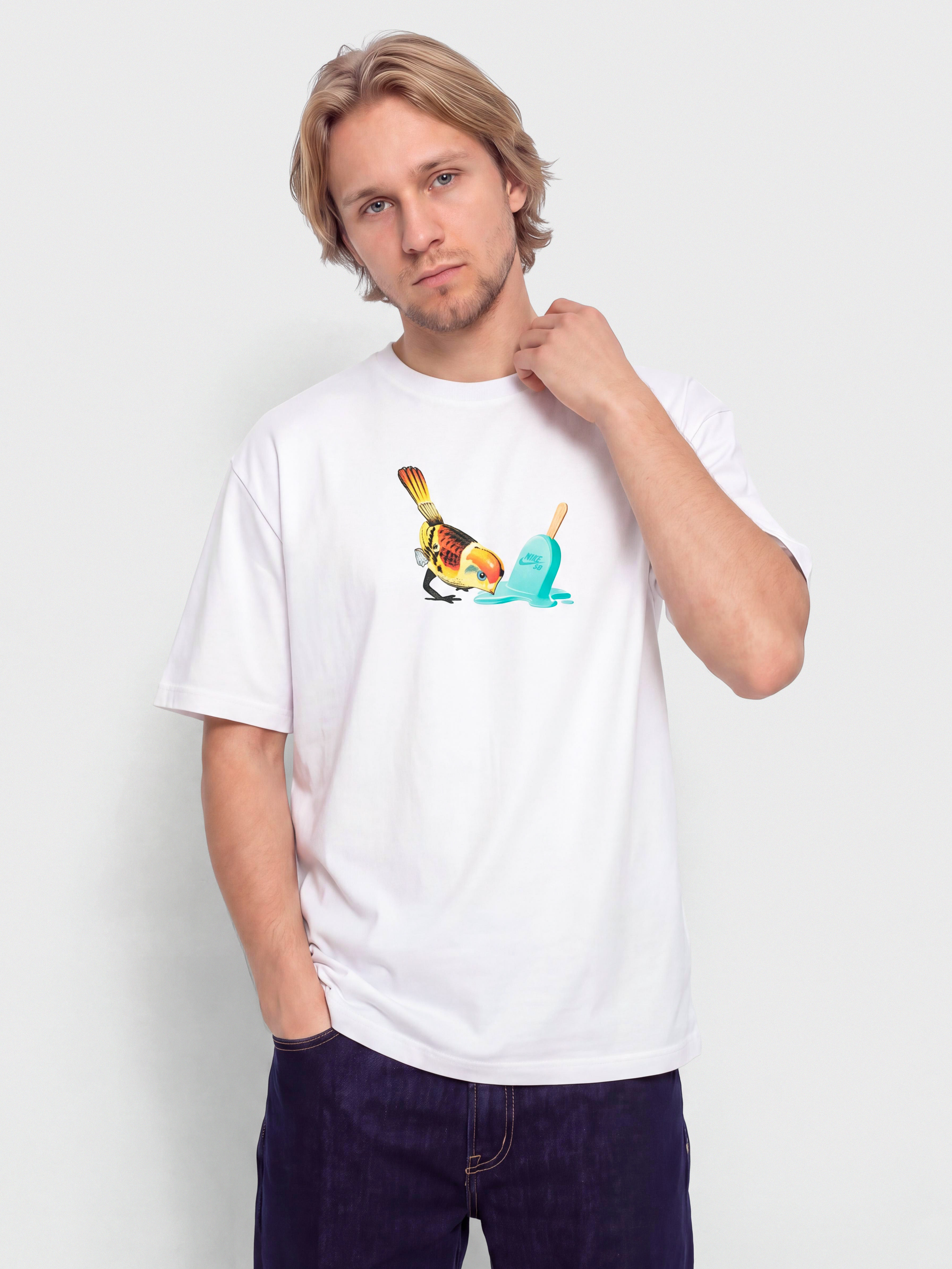 Tricou Nike SB Ice Cream (white)
