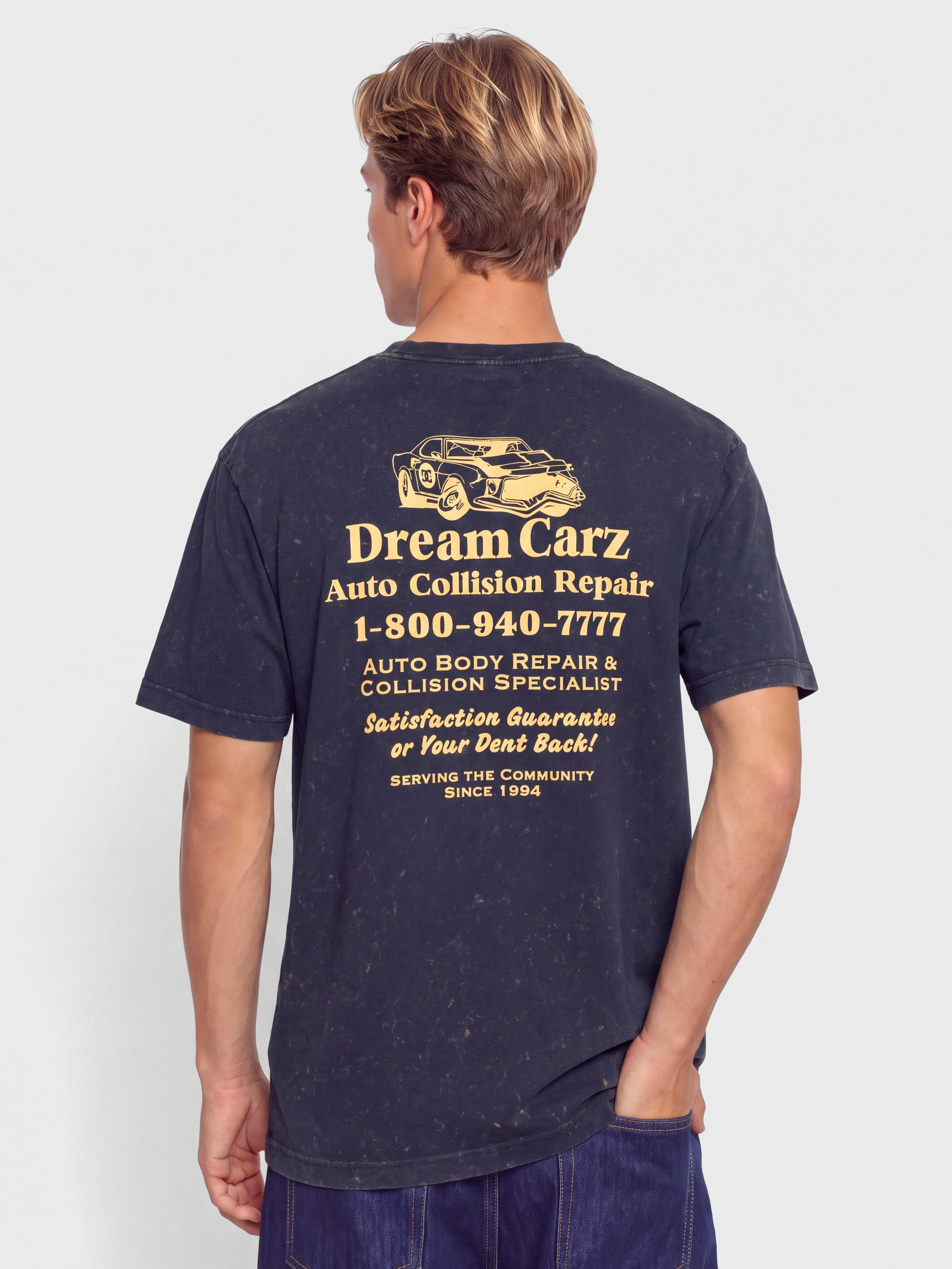 Tricou DC Fix Up (dress blues rain wash)