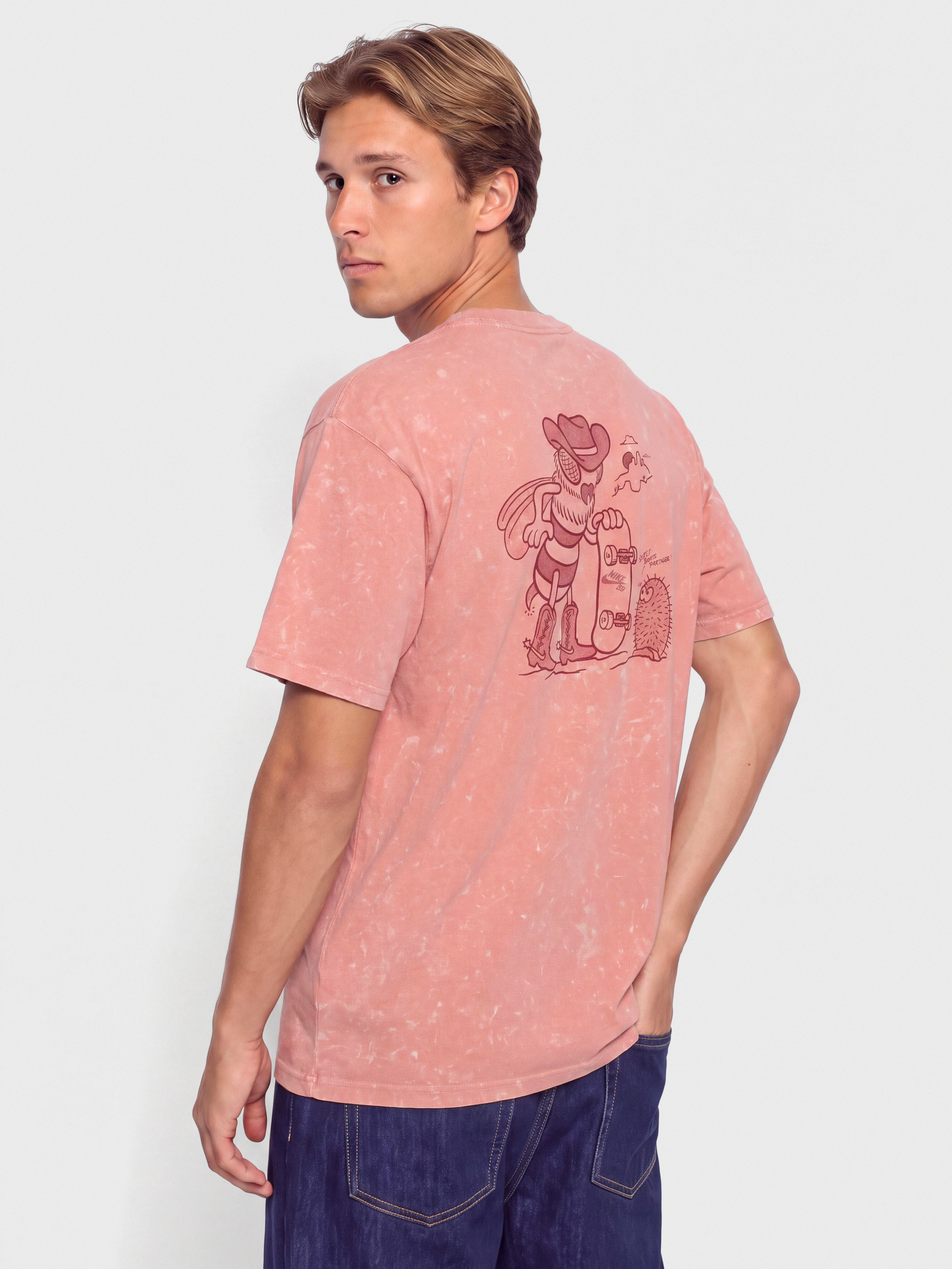 Tricou Nike SB M90 Oc Western Bee (red stardust)