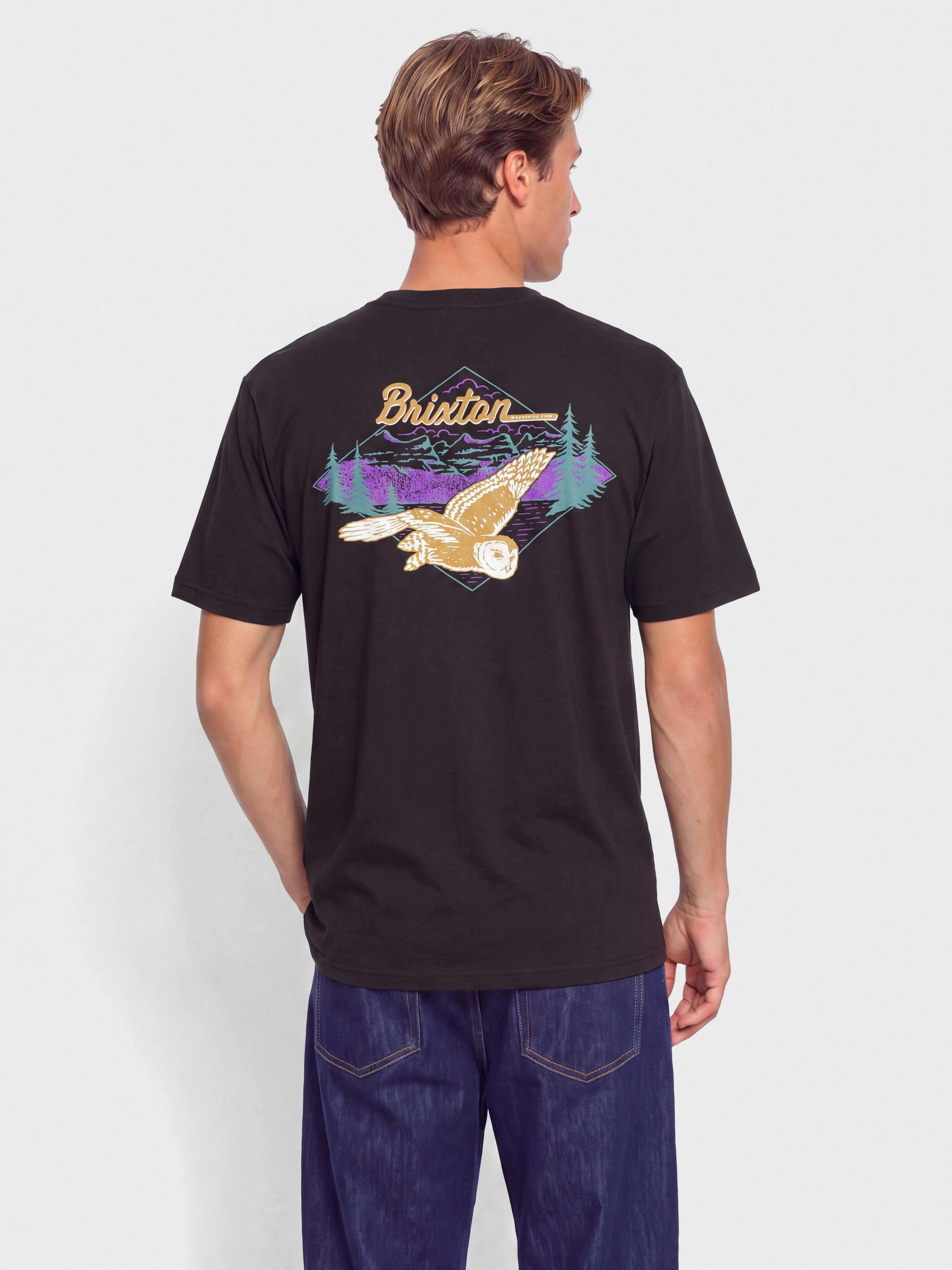 Tricou Brixton Driftway Tlrt (black)