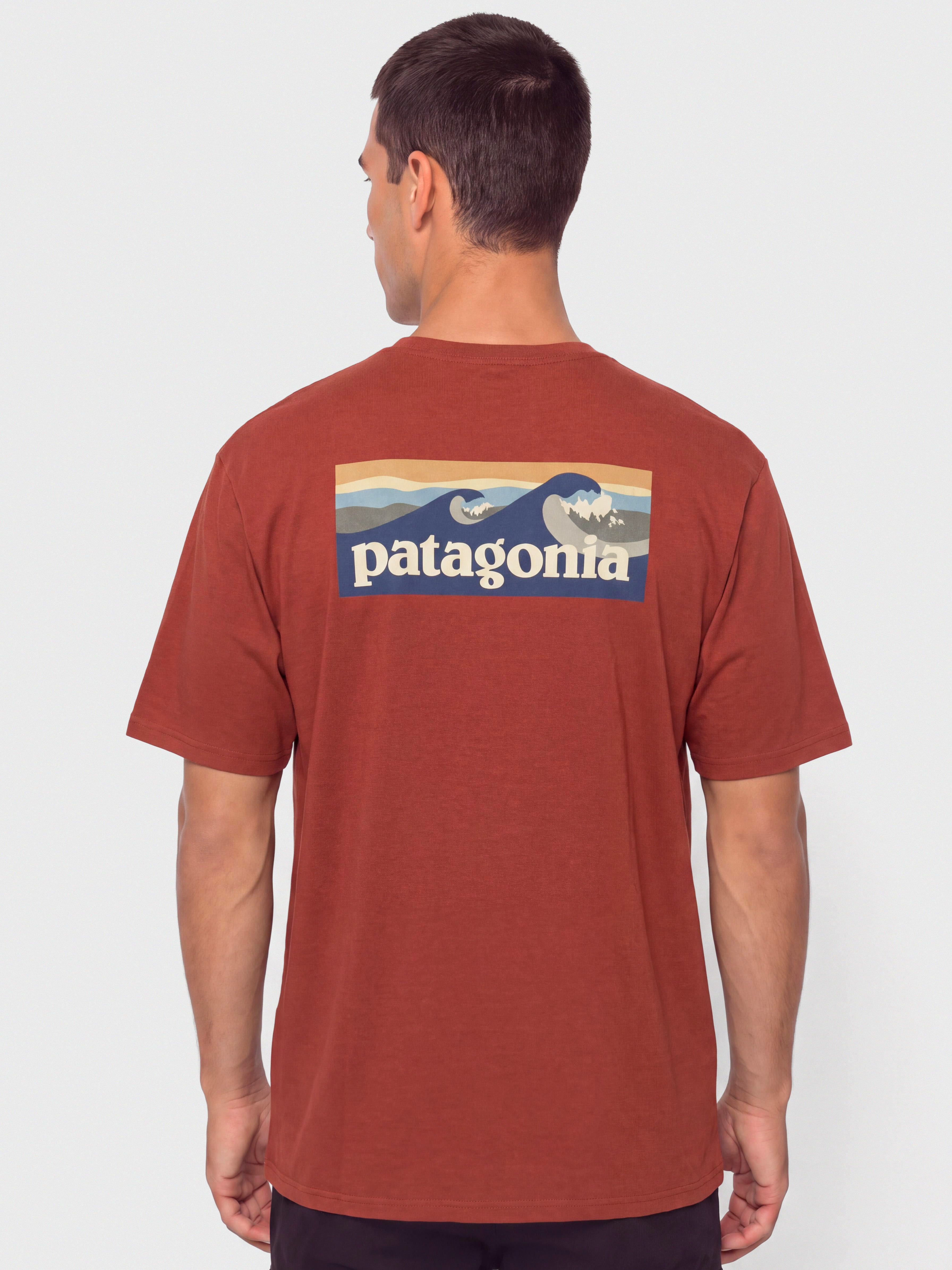 Tricou Patagonia Boardshort Logo Pocket Responsibili
