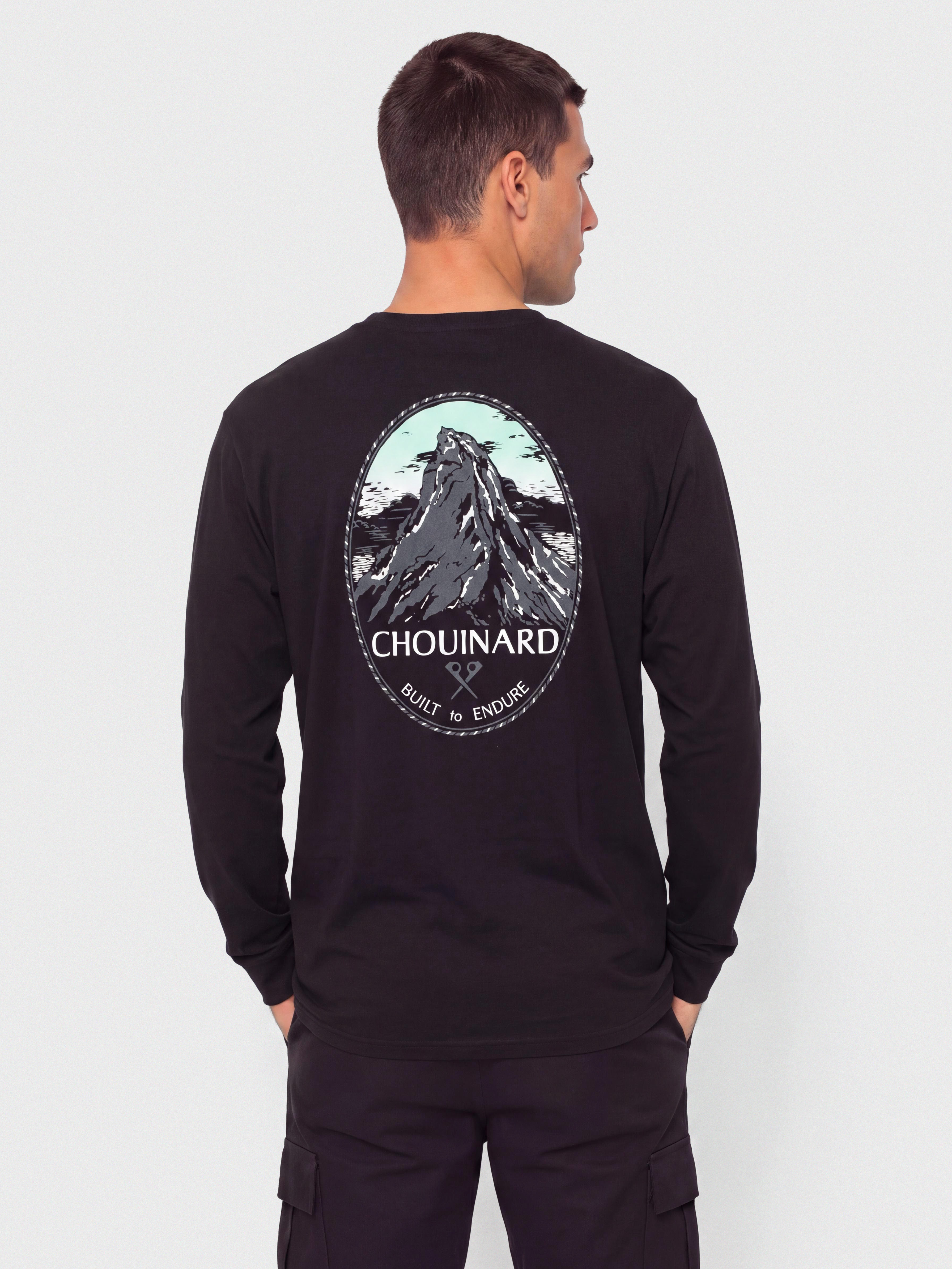 Longsleeve Patagonia Chouinard Crest Responsibili (black)