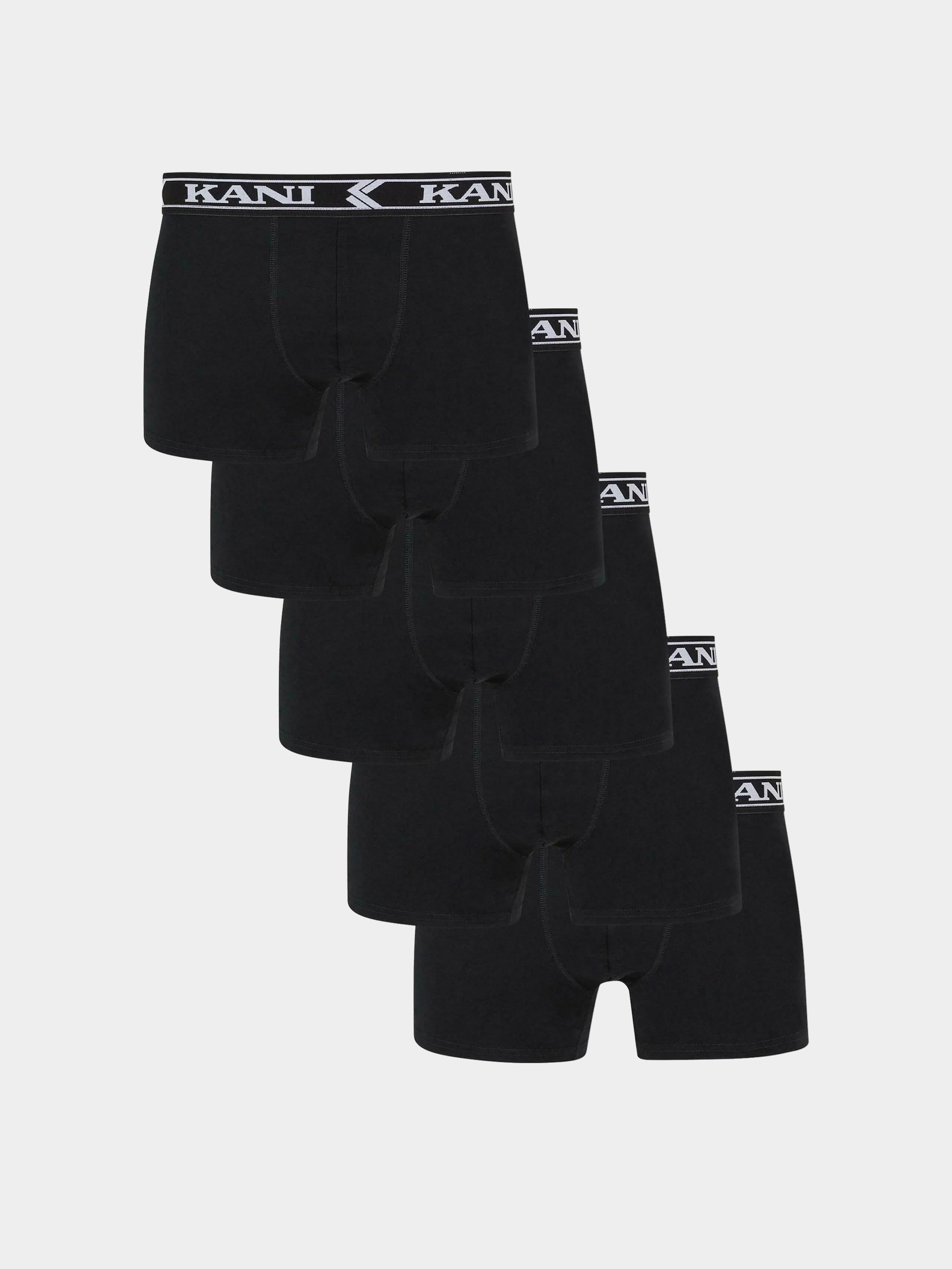 Lenjerie de corp Karl Kani Retro Tape 5 Pack Boxer Briefs (black)