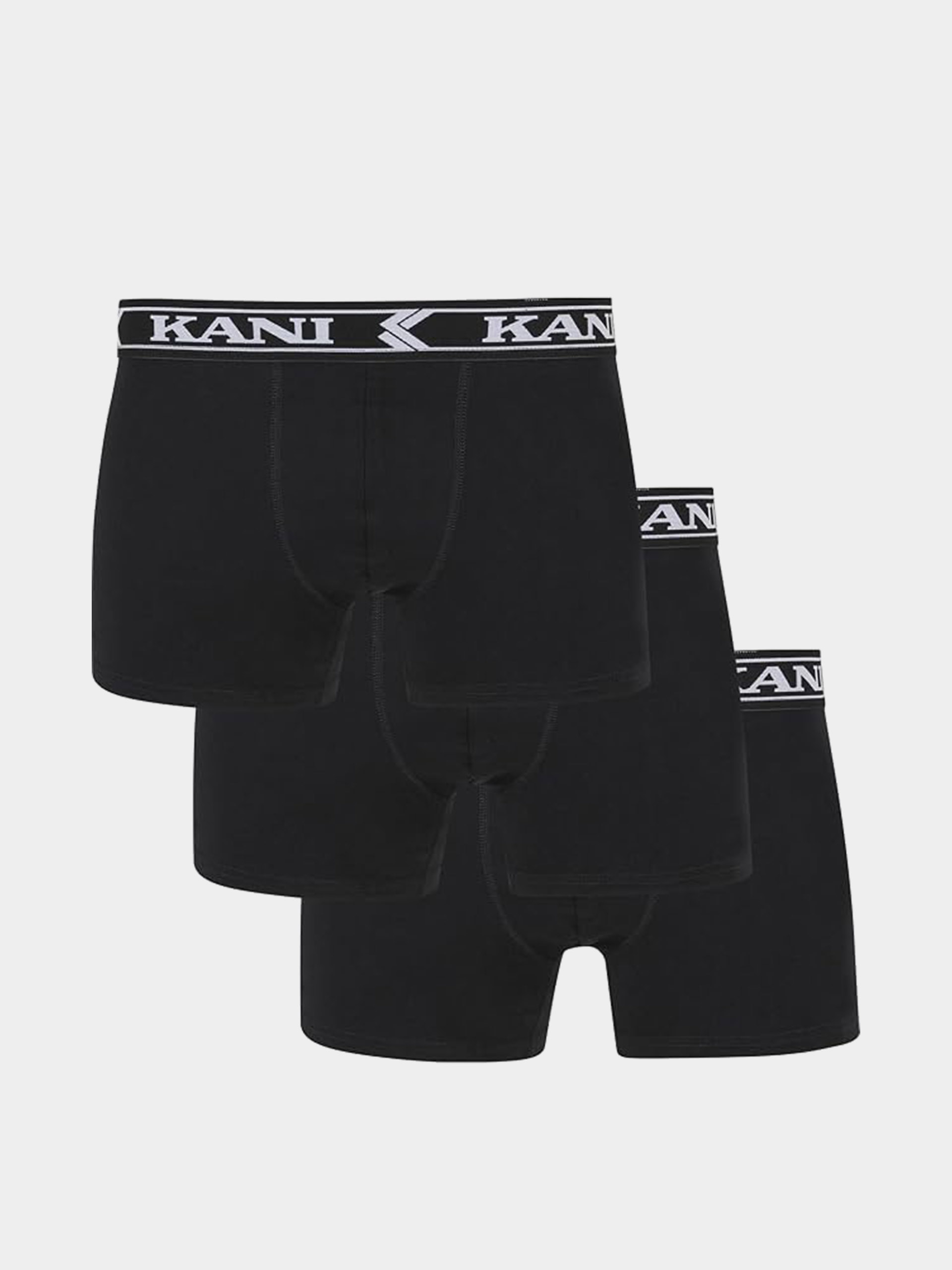 Lenjerie de corp Karl Kani Retro Tape 3 Pack Boxer Briefs (black)