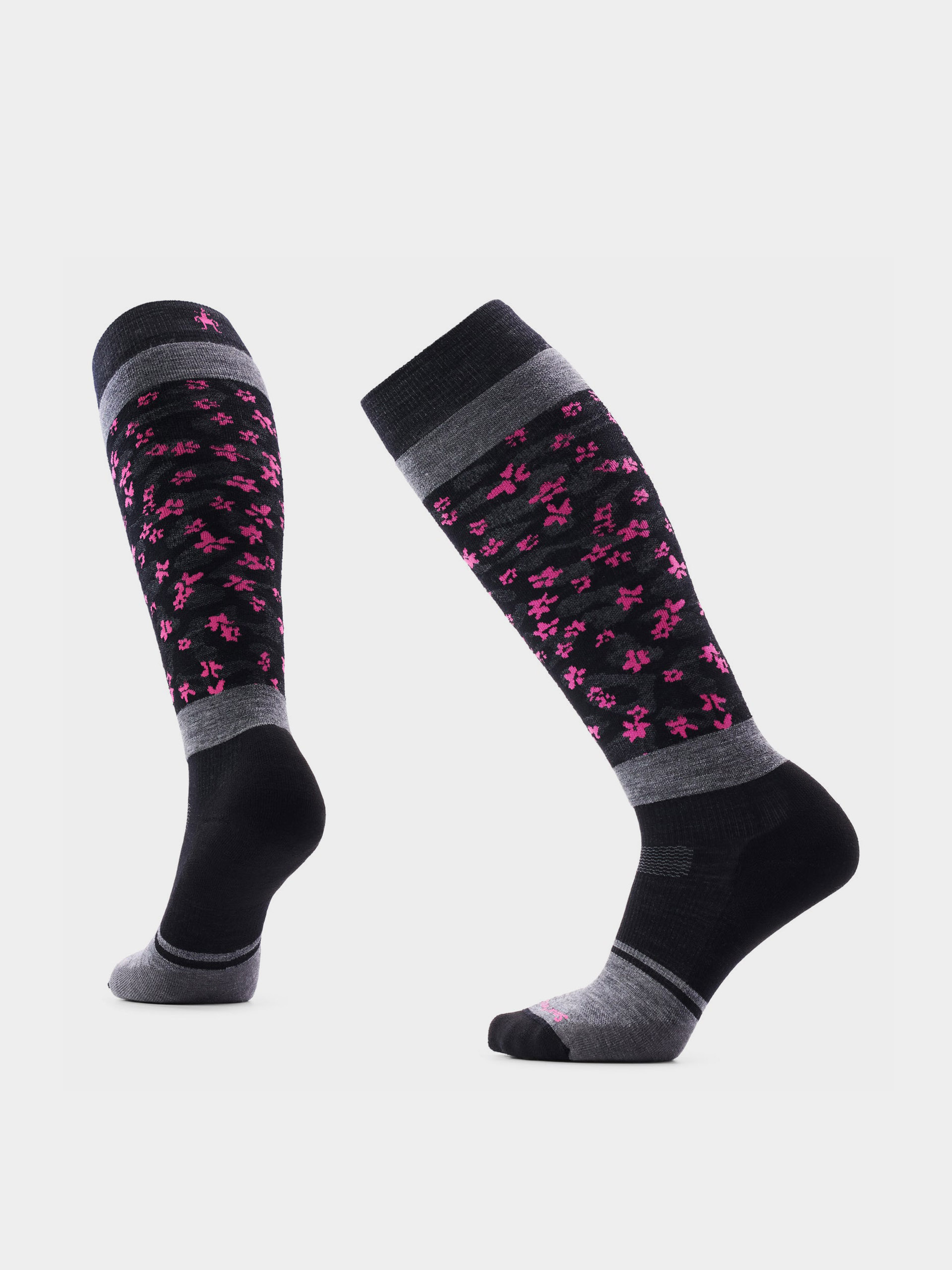 Șosete Smartwool Snowboard Targeted Cushion Wild Blossom Otc Wmn (black)