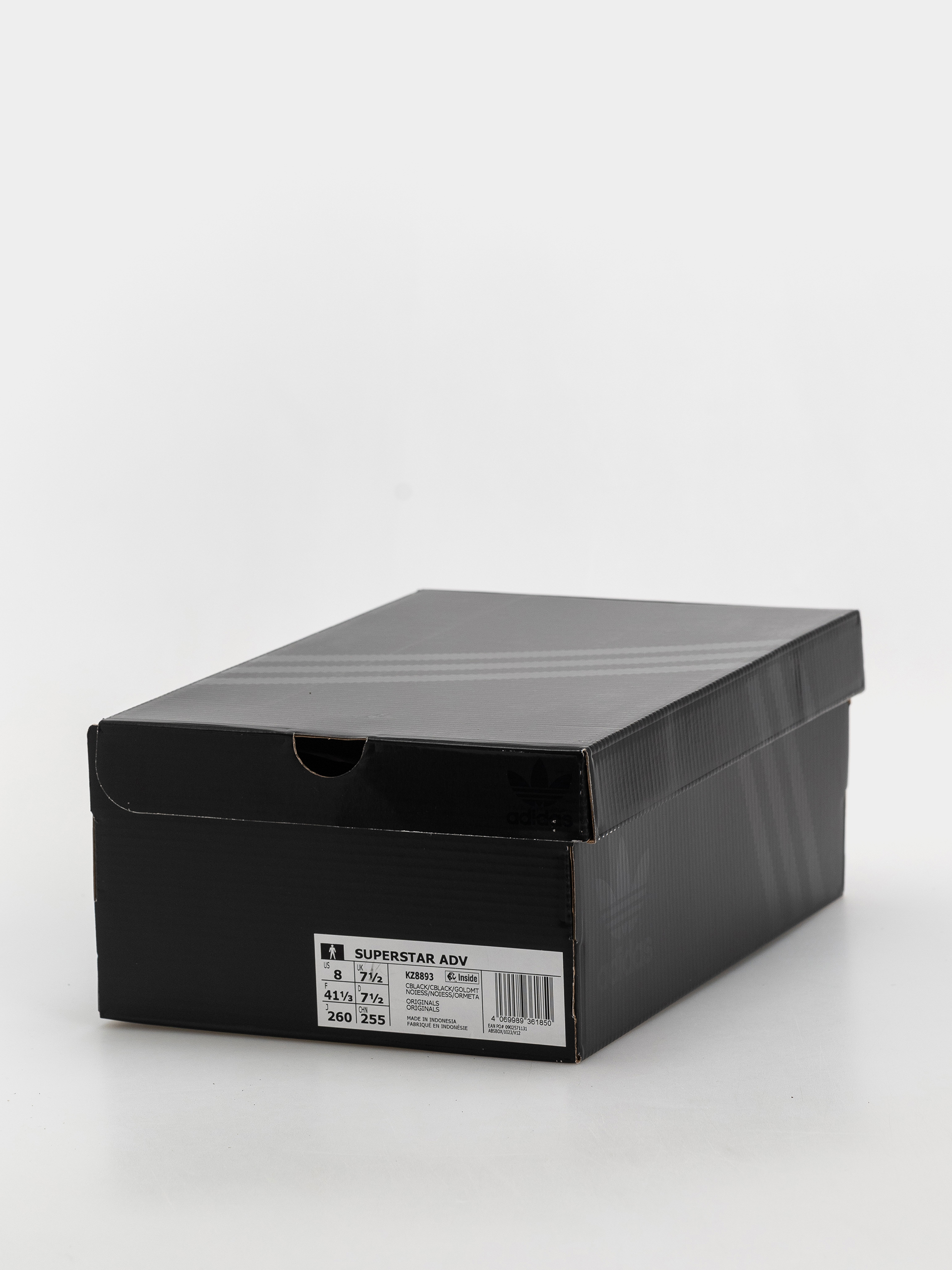 Pantofi adidas Superstar Adv (cblack/cblack/goldmt)