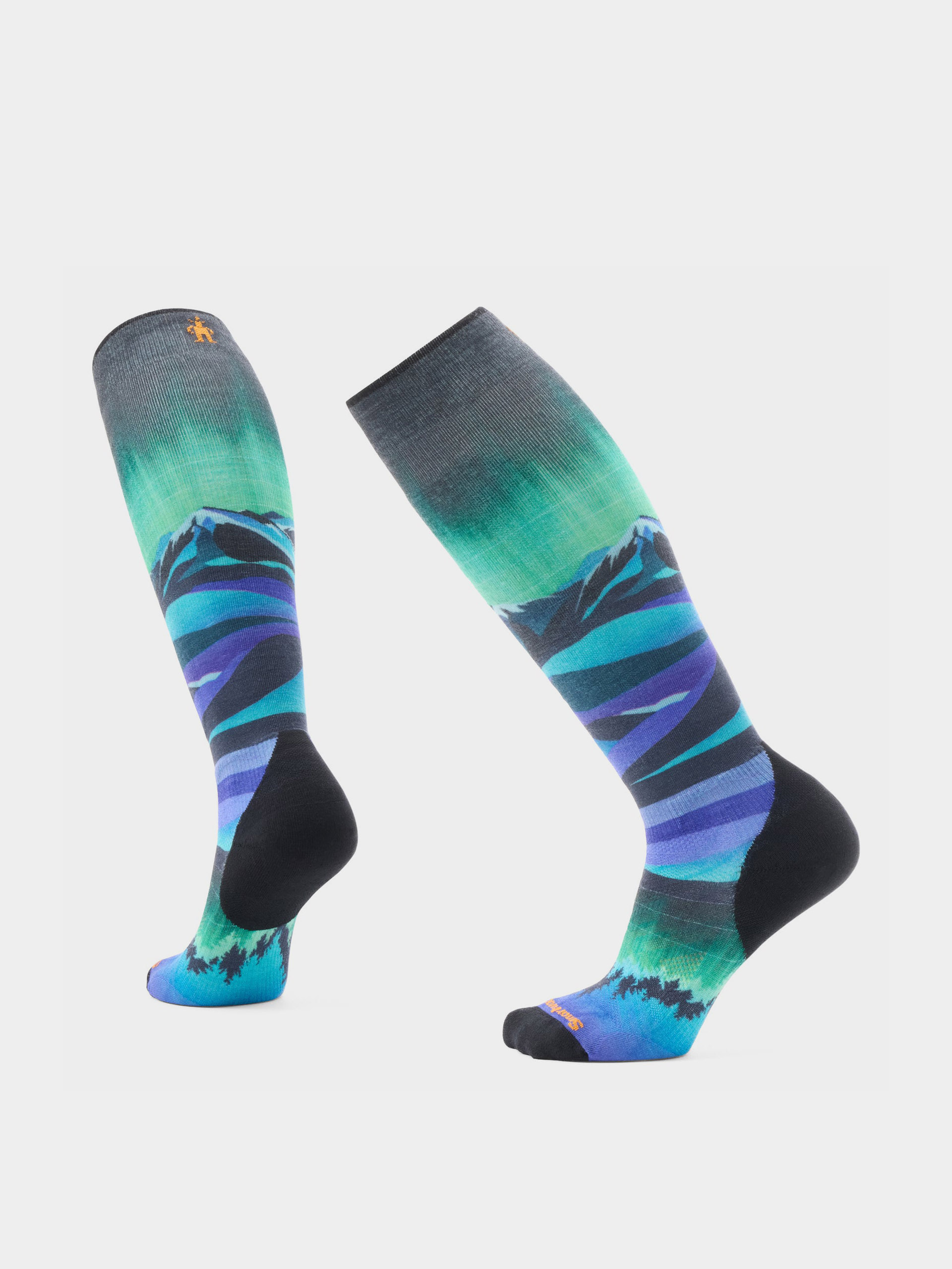Șosete Smartwool Sk Targeted Cushion Comp Otc Ski Wmn (black)