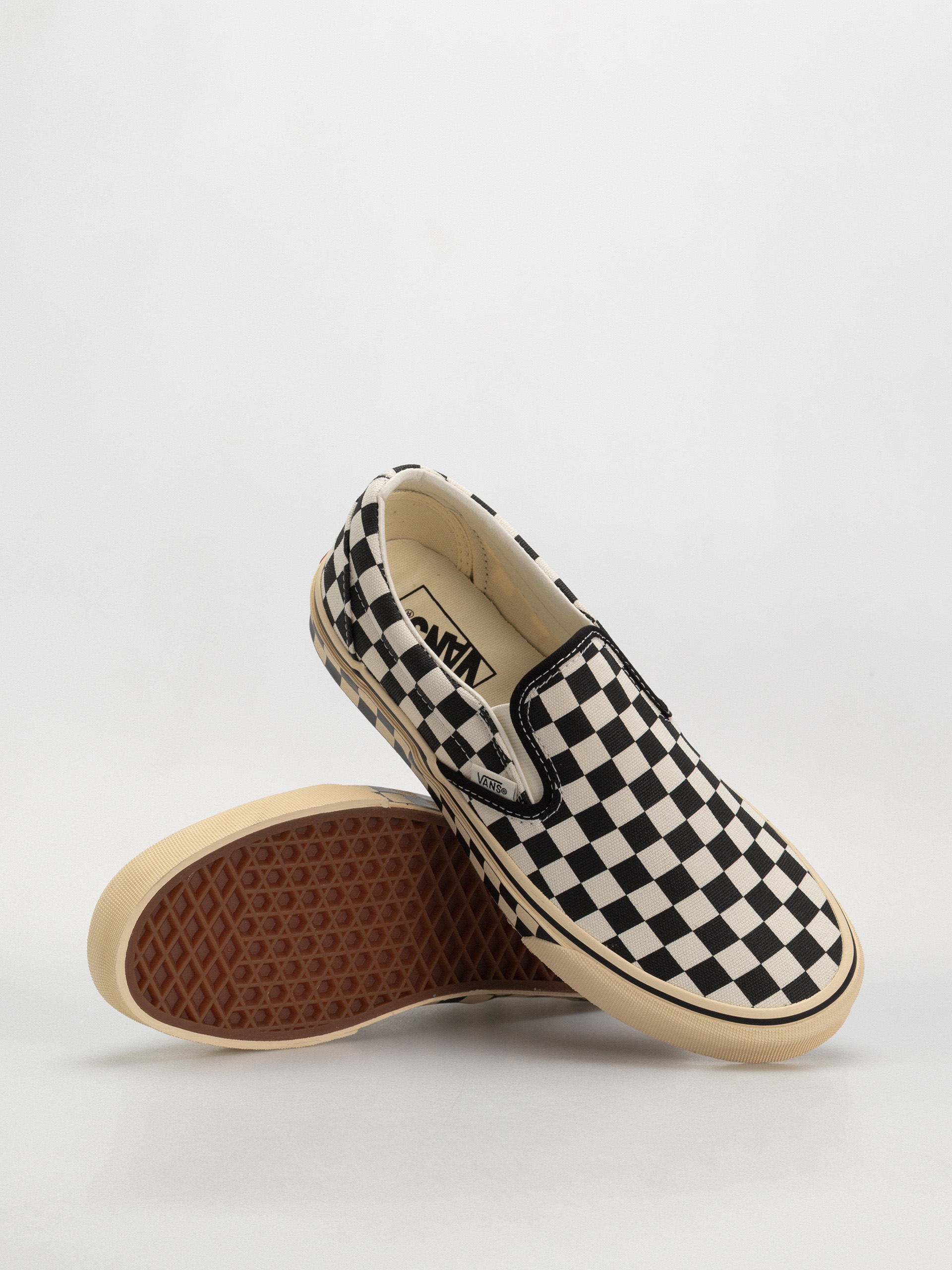 Pantofi Vans Classic Slip On (black/marshmllw)