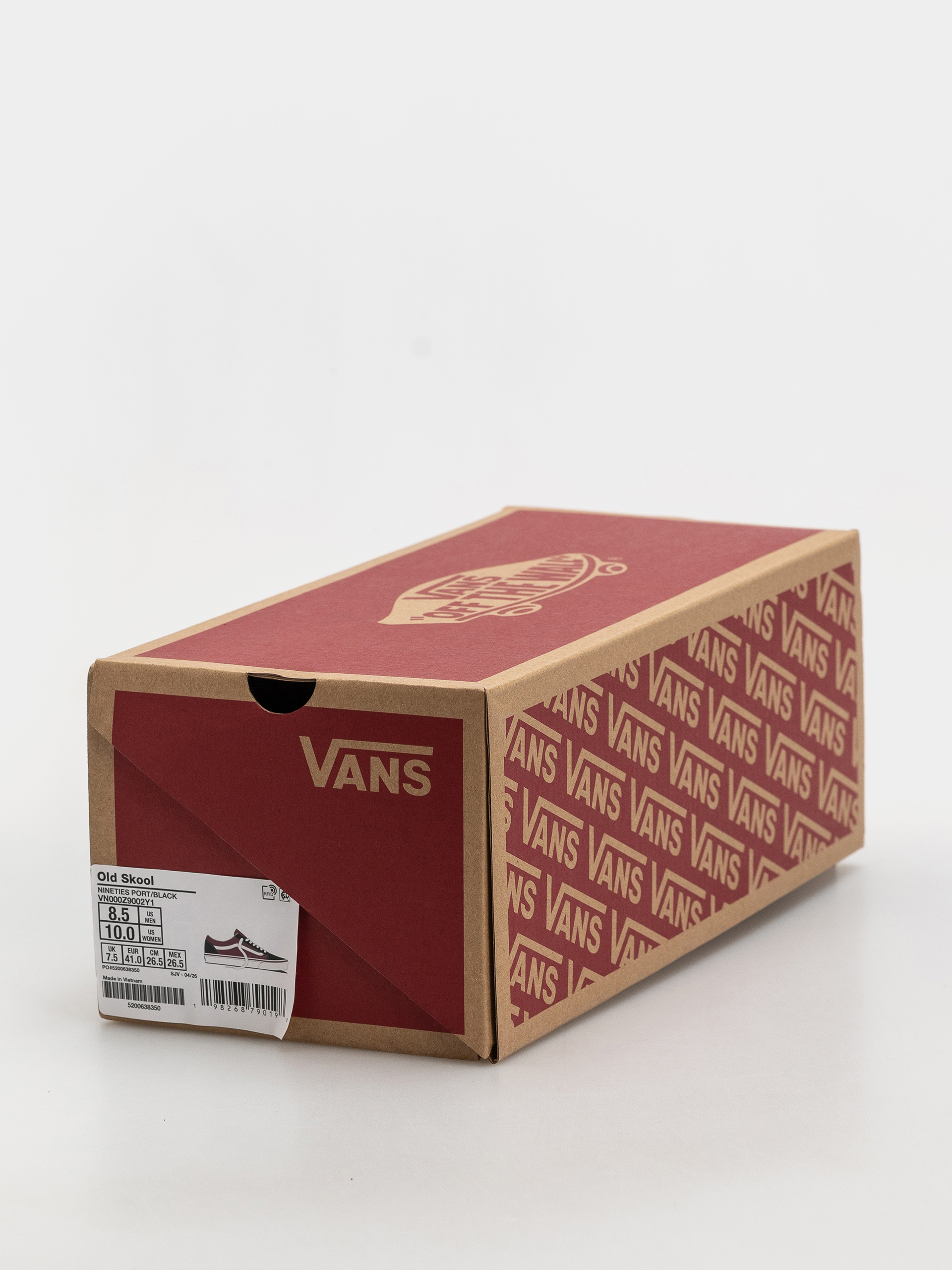 Pantofi Vans Old Skool (port/black)