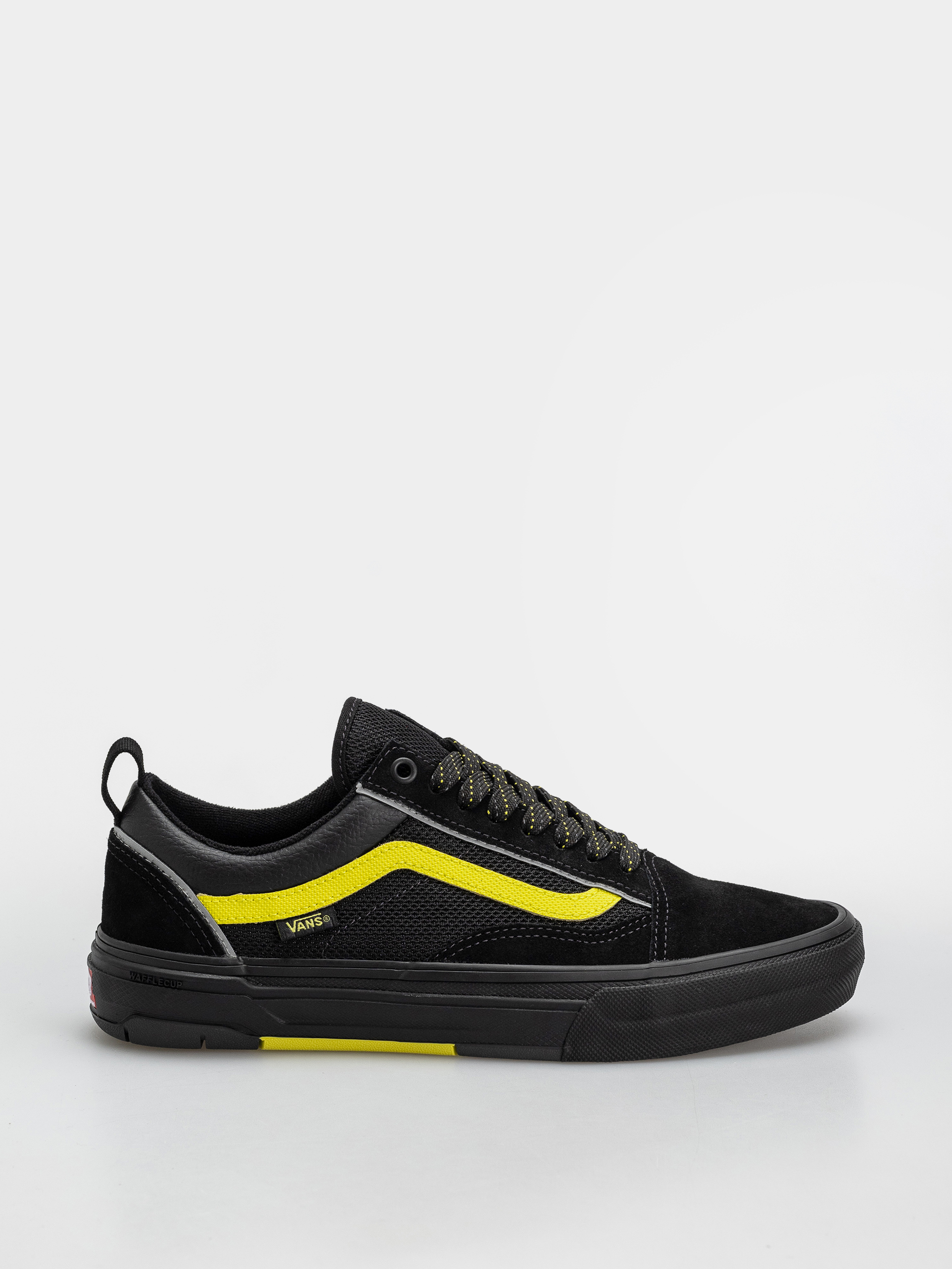 Pantofi Vans Skate Old Skool Wafflecup (black/lime)