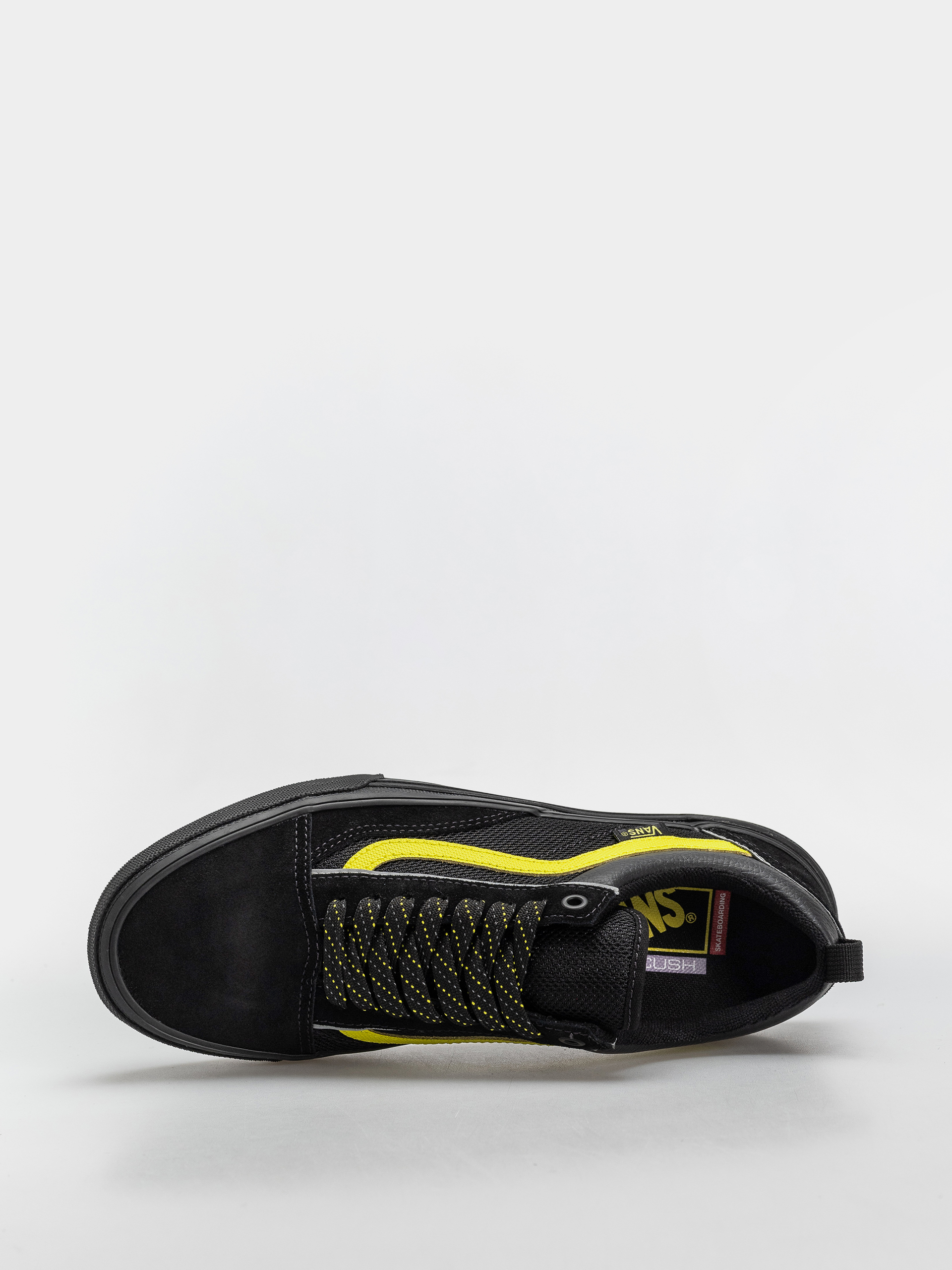 Pantofi Vans Skate Old Skool Wafflecup (black/lime)
