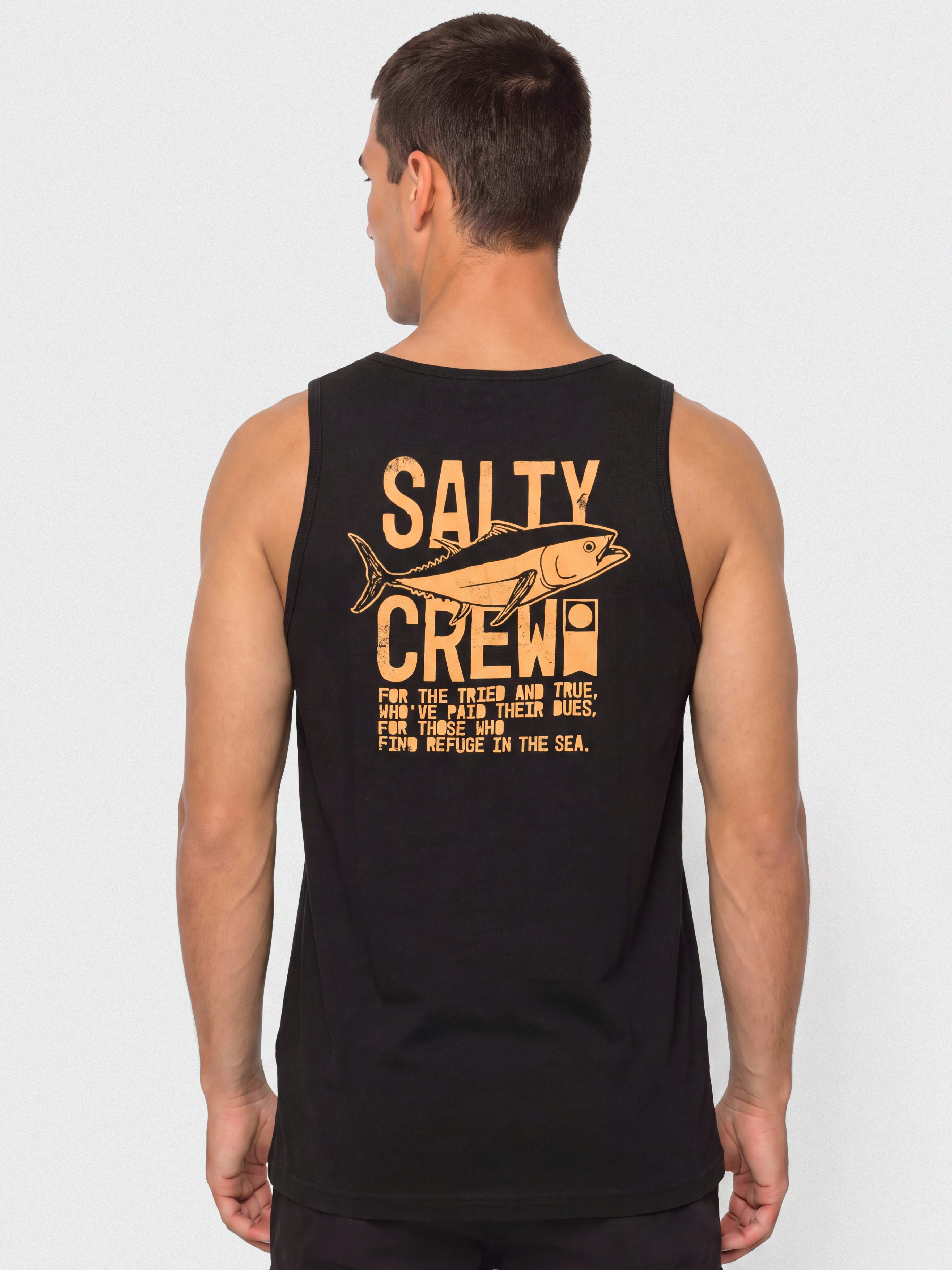 Tricou Salty Crew Tried And True (black)