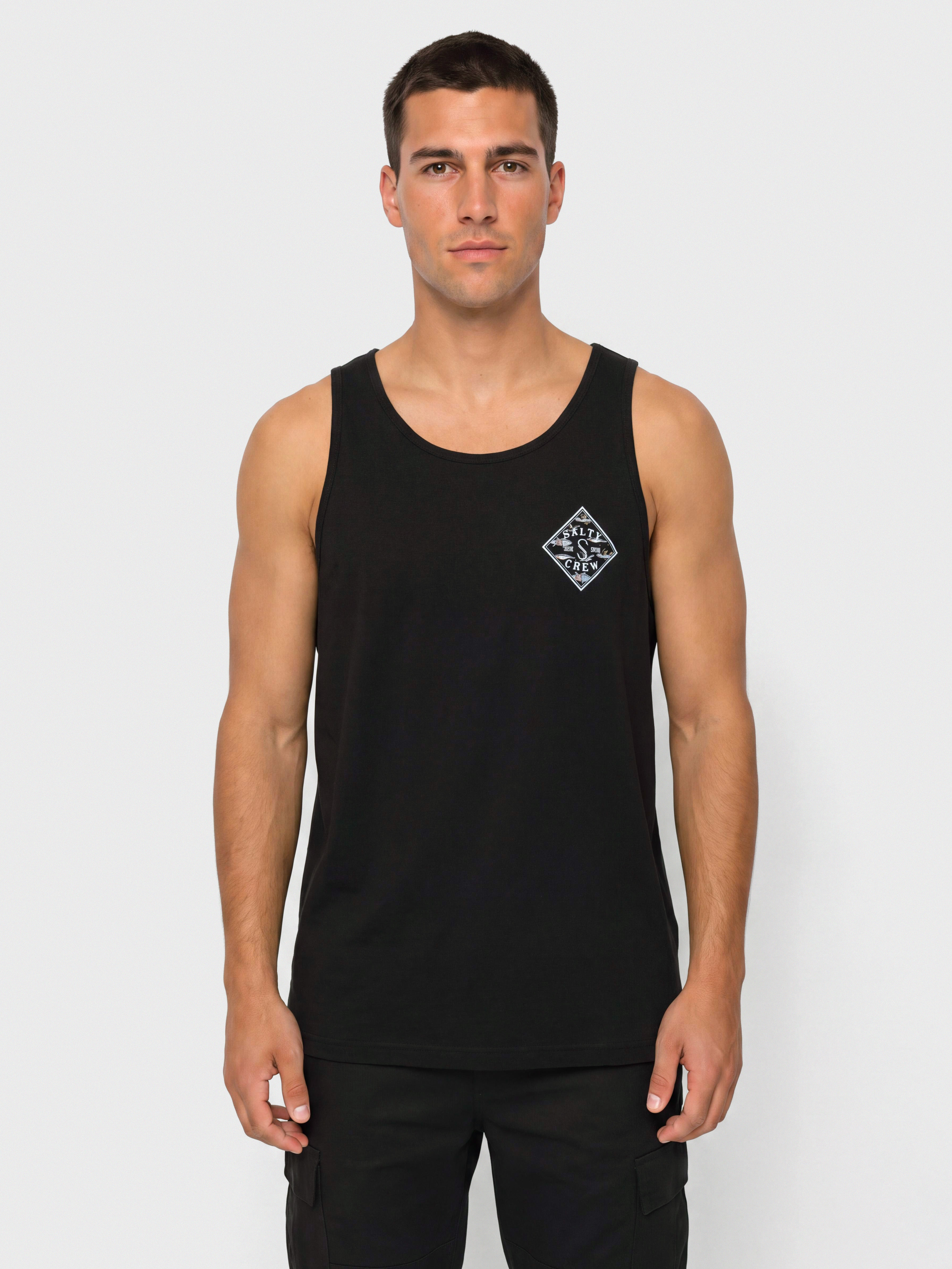 Tricou Salty Crew Tippet Fill (black)