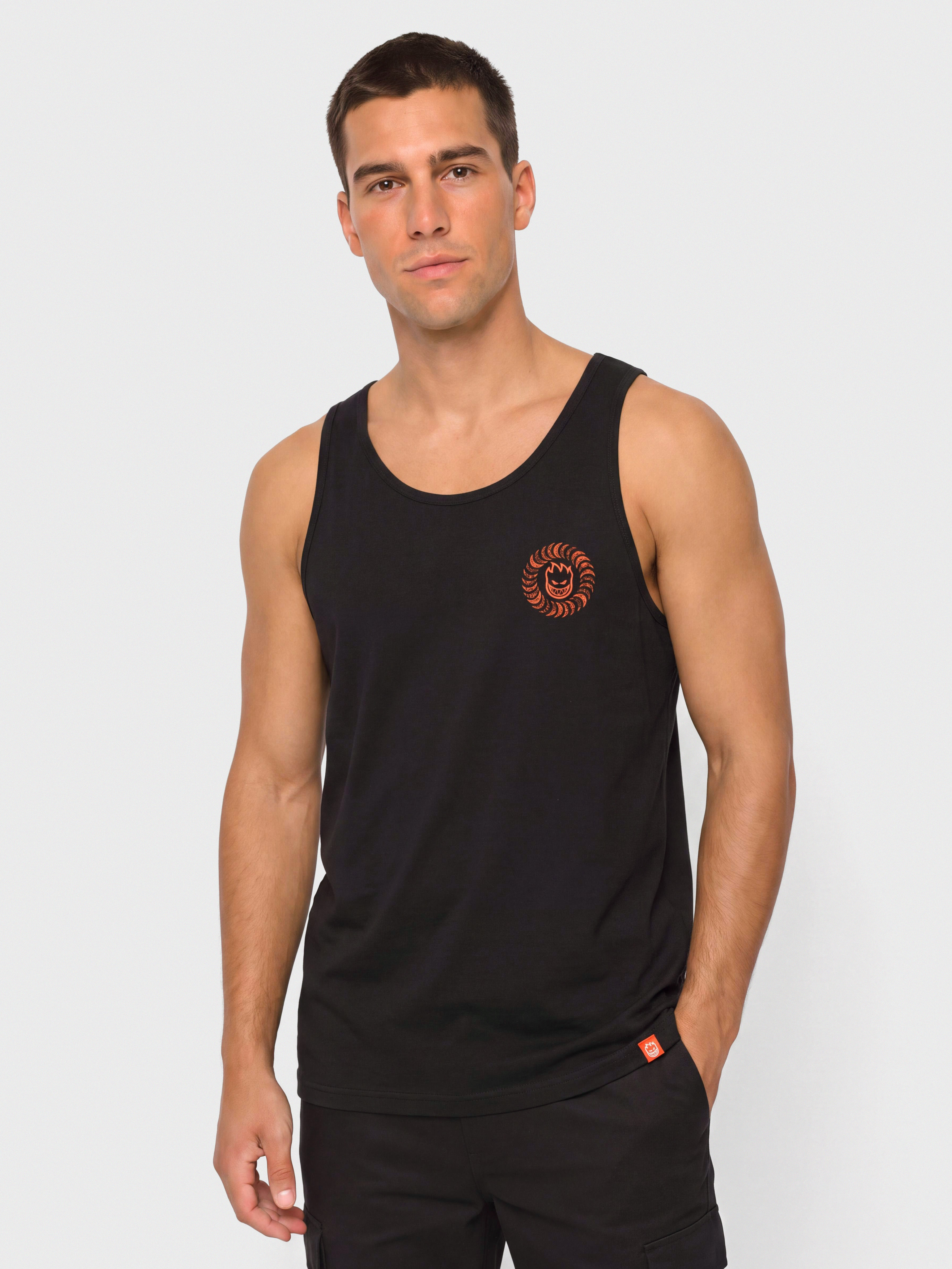 Tricou Spitfire Classic Swirl Paisley (black w/red prints)