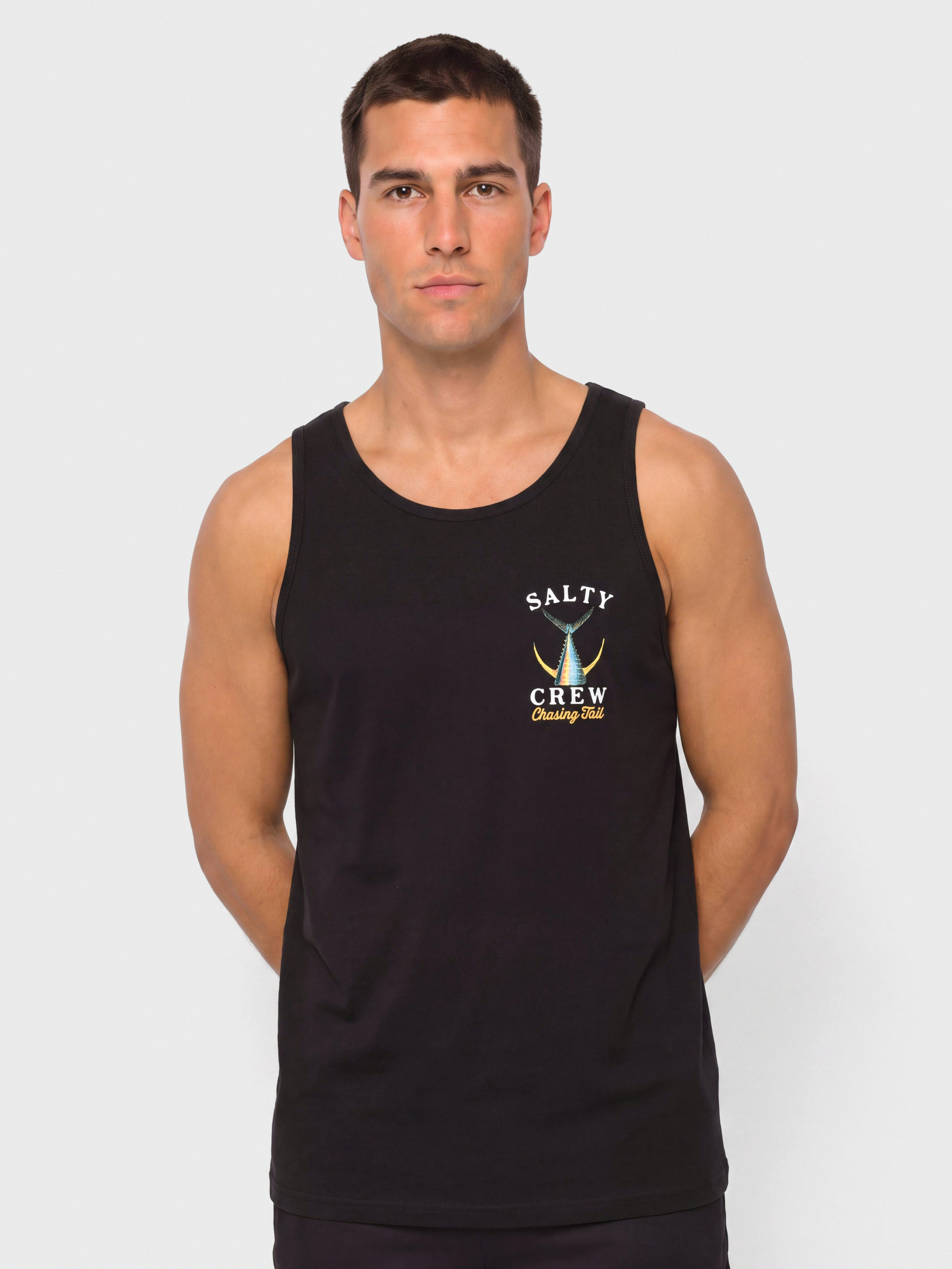 Tricou Salty Crew Tailed (black)