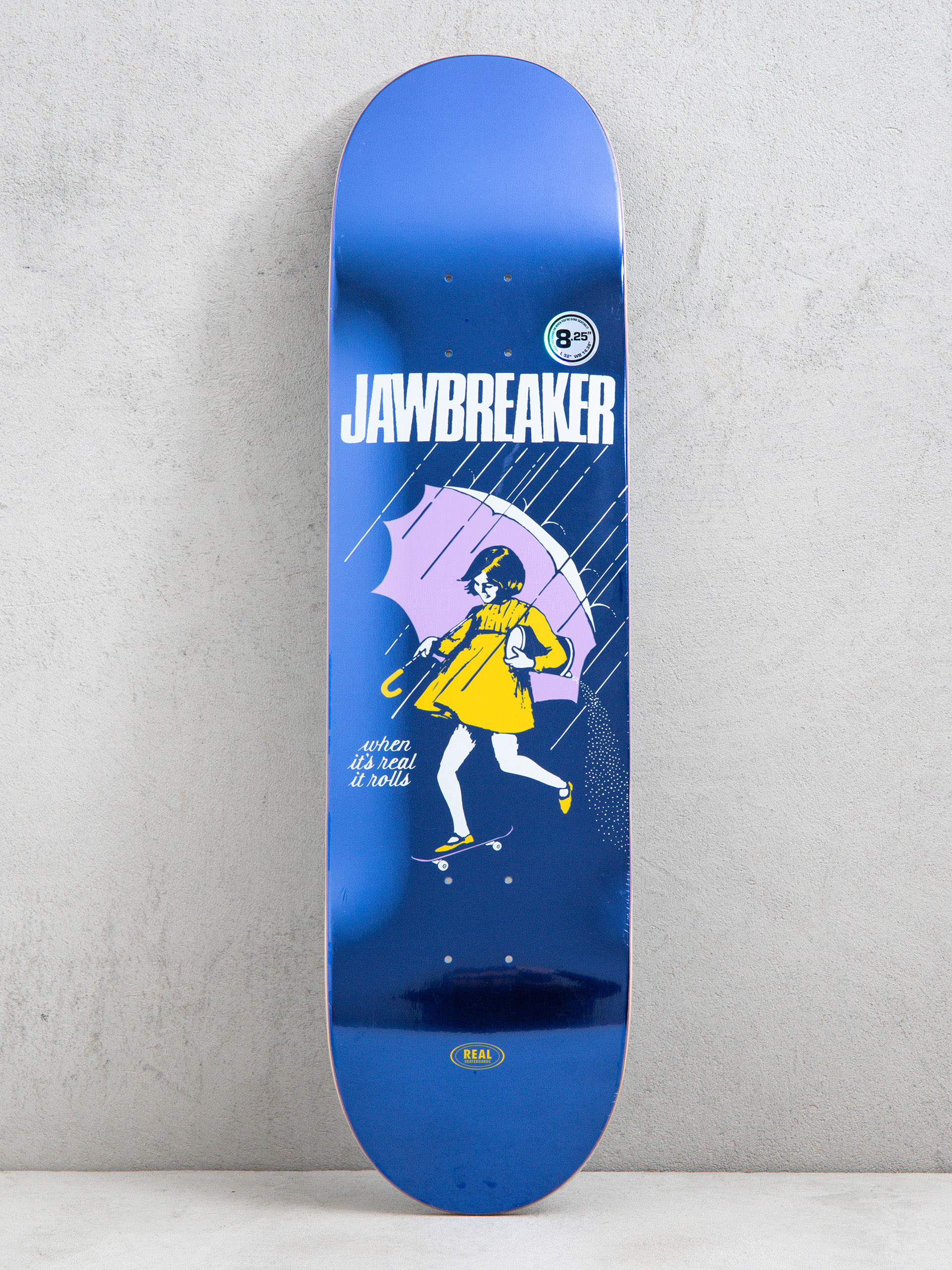 Placă Real Team Jawbreaker Blue Foil (blue)