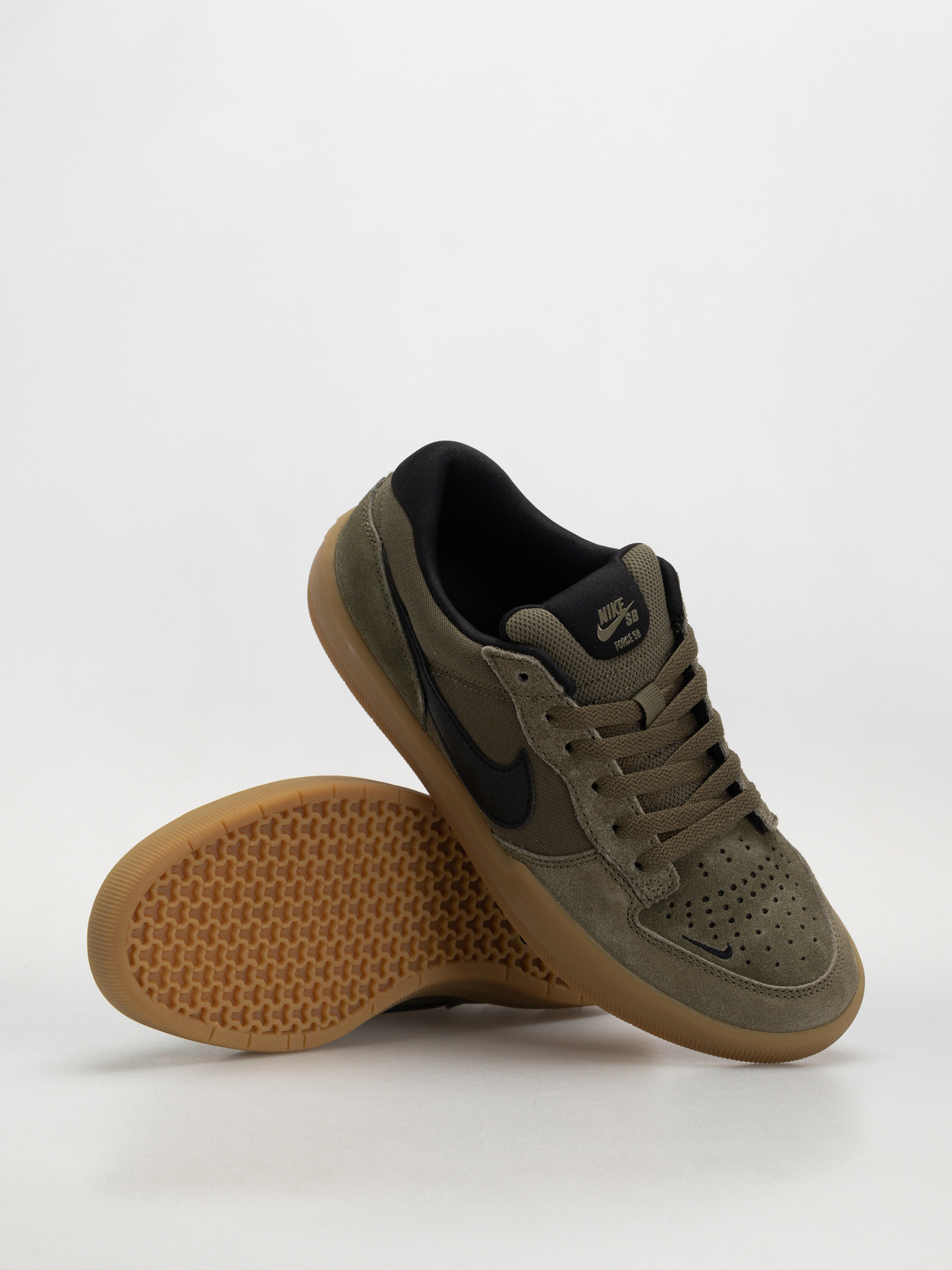 Pantofi Nike SB Force 58 (medium olive/black medium olive)