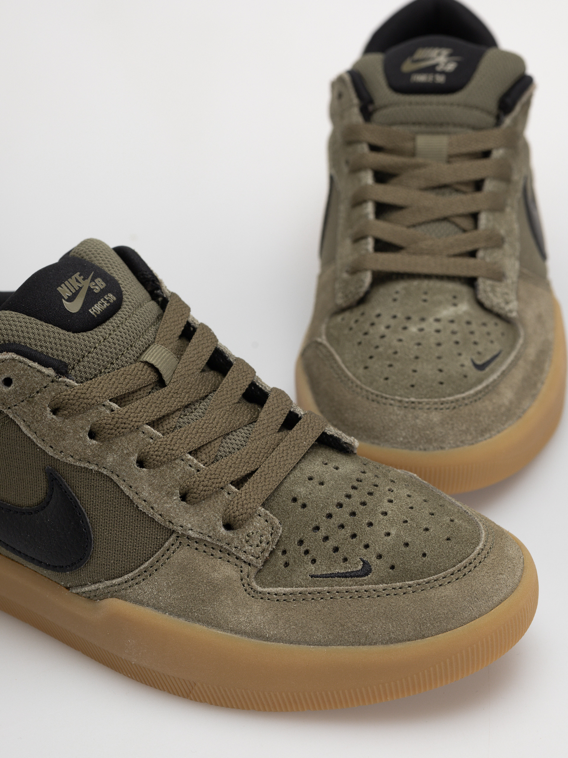 Pantofi Nike SB Force 58 (medium olive/black medium olive)