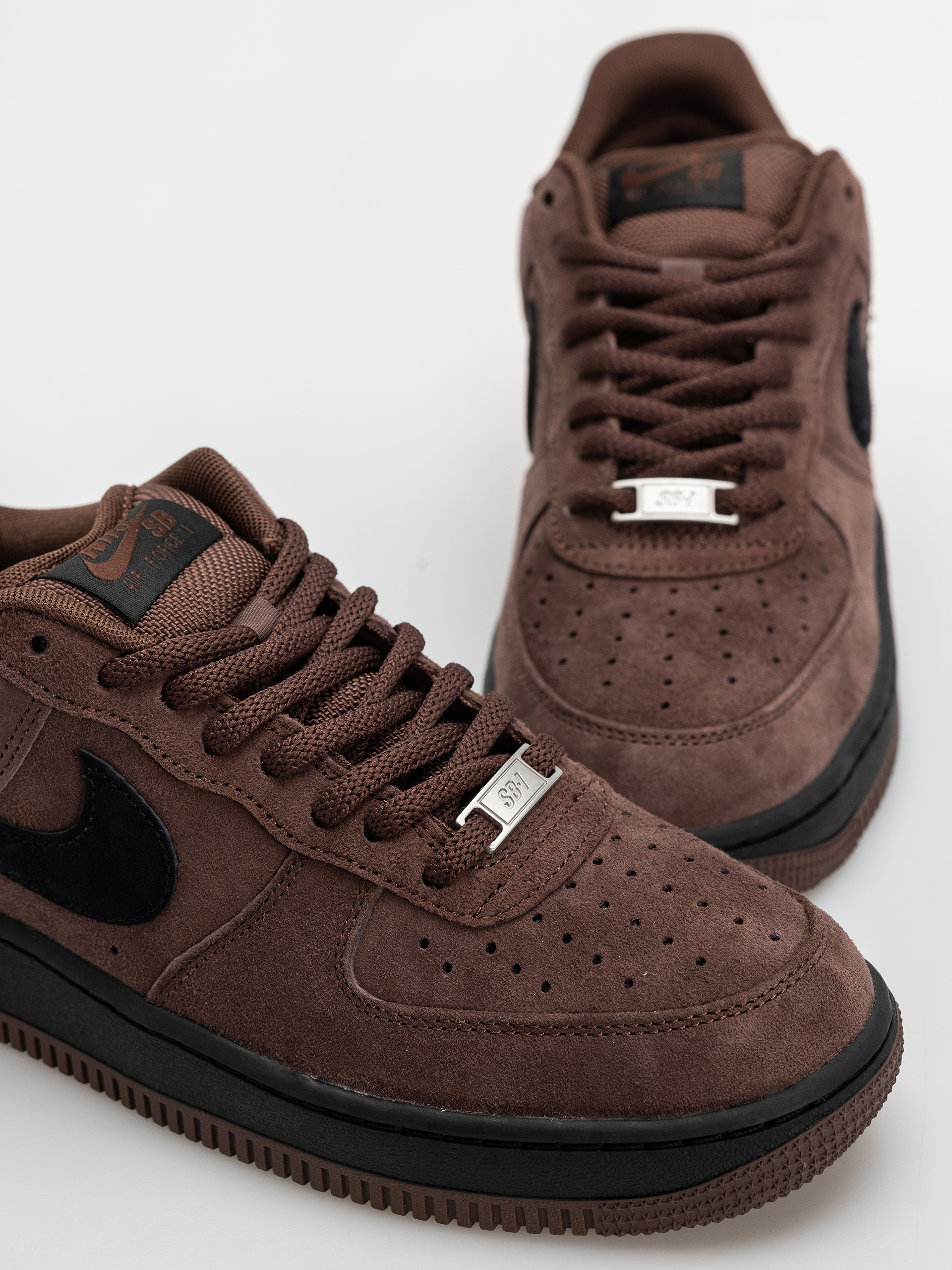 Pantofi Nike SB Air Force 1 (lt chocolate/black lt chocolate)