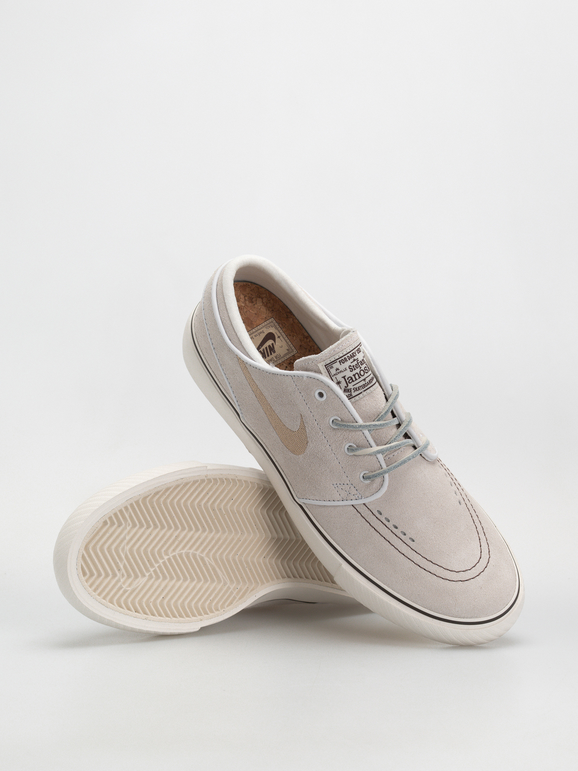 Pantofi Nike SB Zoom Janoski Og+ (white/linen sail lt chocolate)