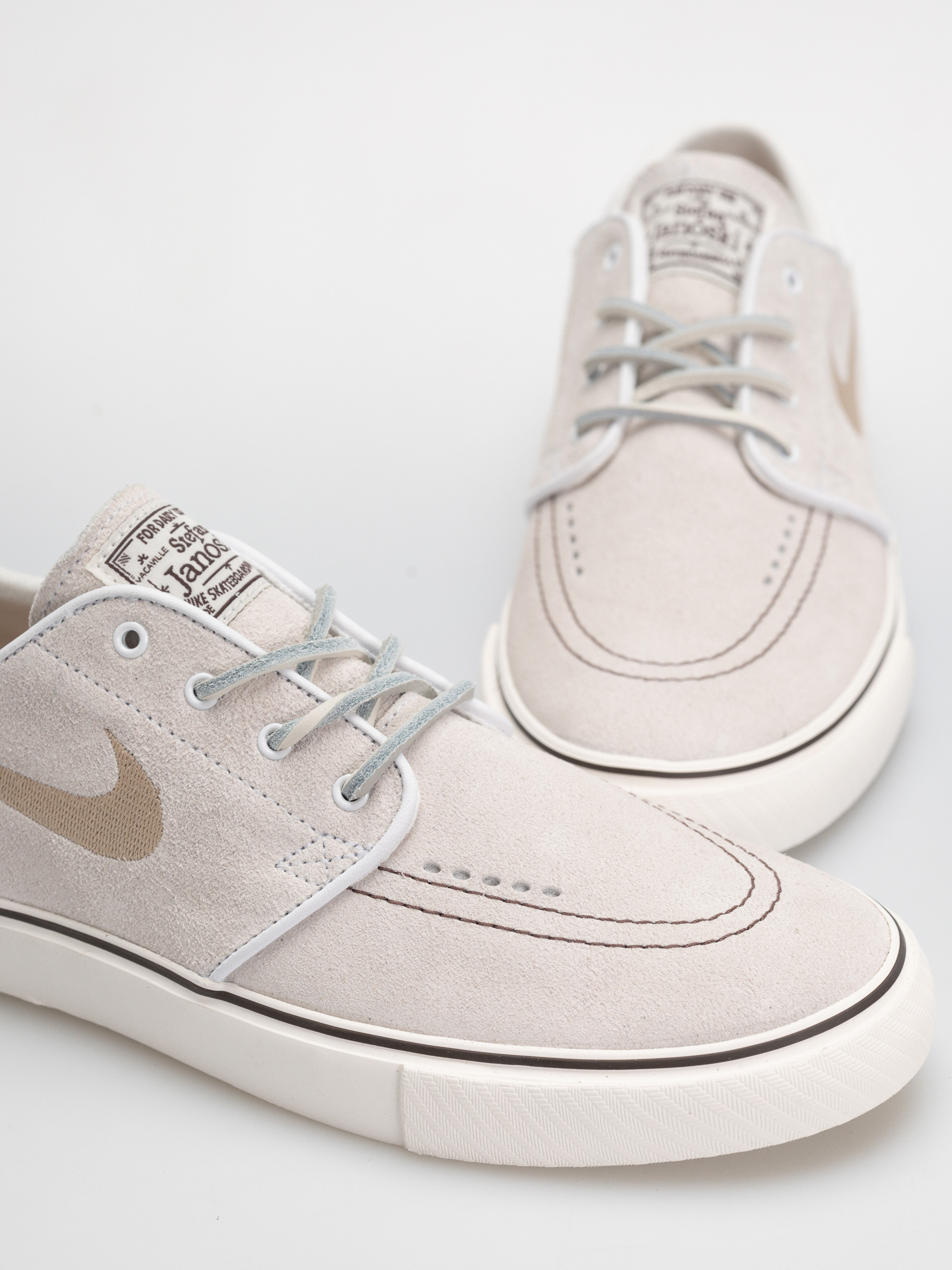 Pantofi Nike SB Zoom Janoski Og+ (white/linen sail lt chocolate)